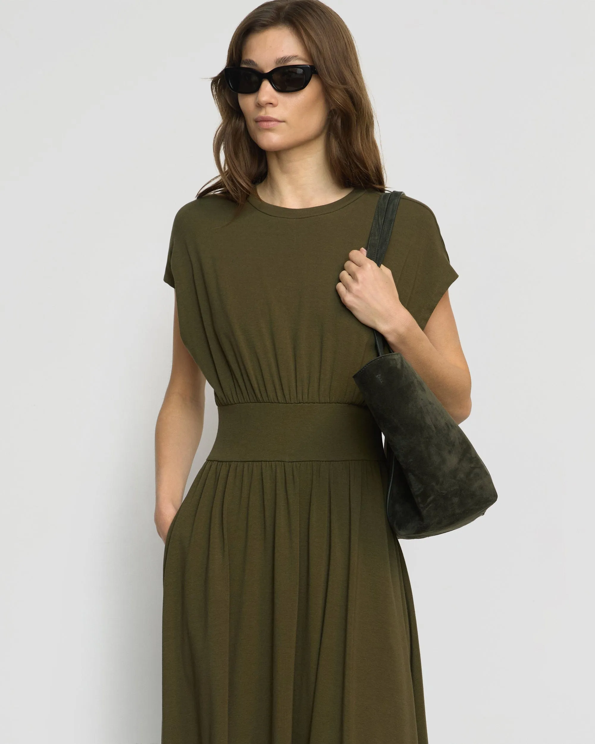 Prima Jersey Midi Dress