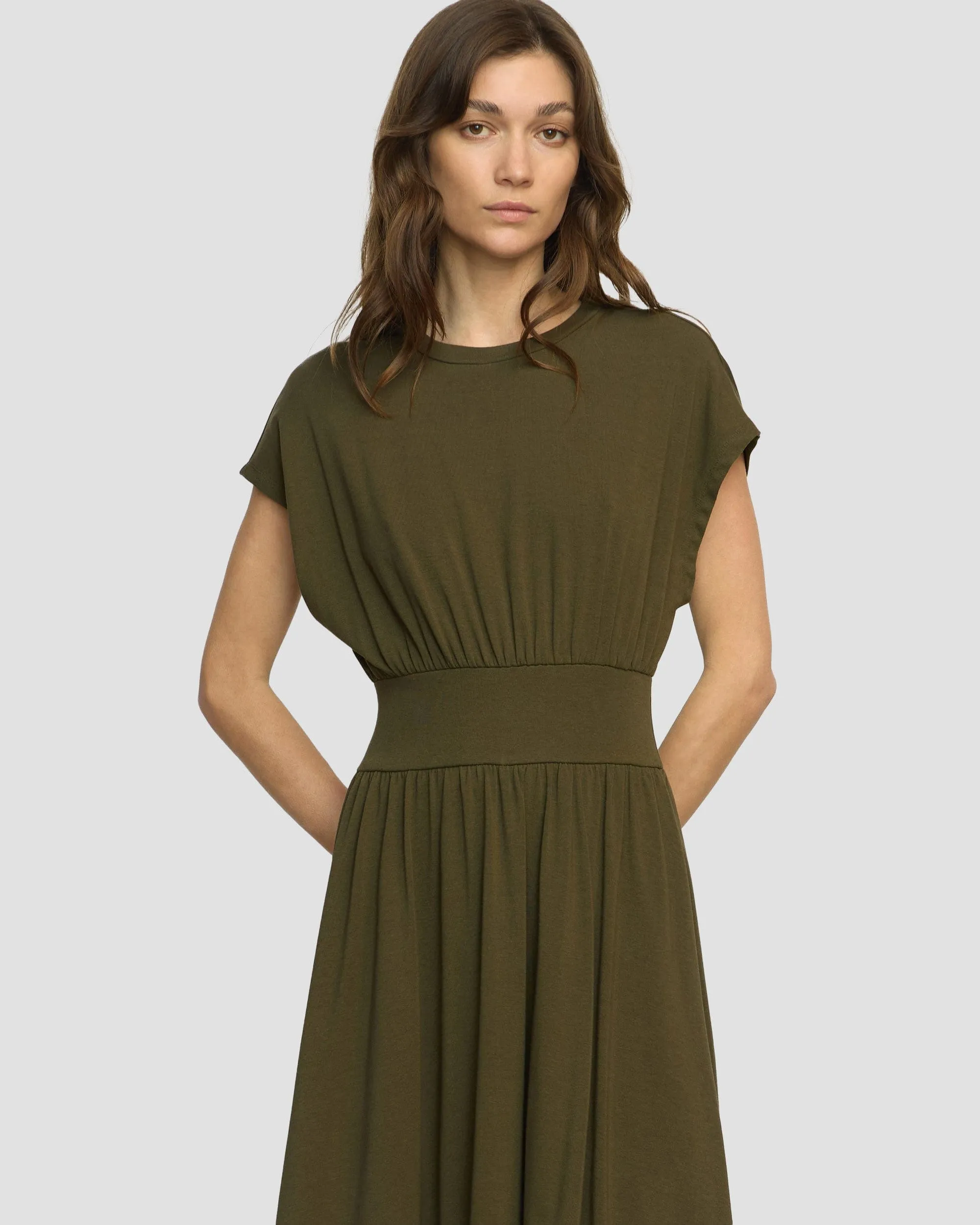 Prima Jersey Midi Dress