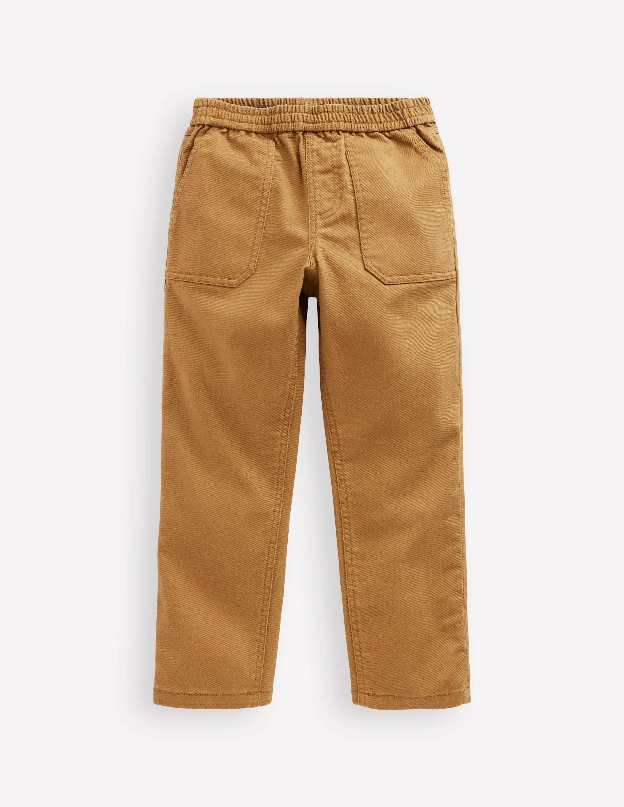 Pull-On Trousers-Stone Grey