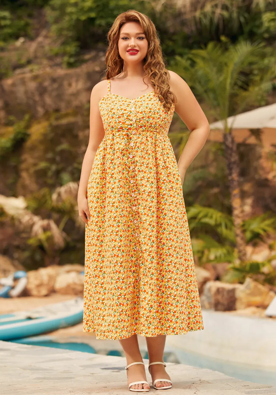 Quite Clearly Charismatic Midi Dress