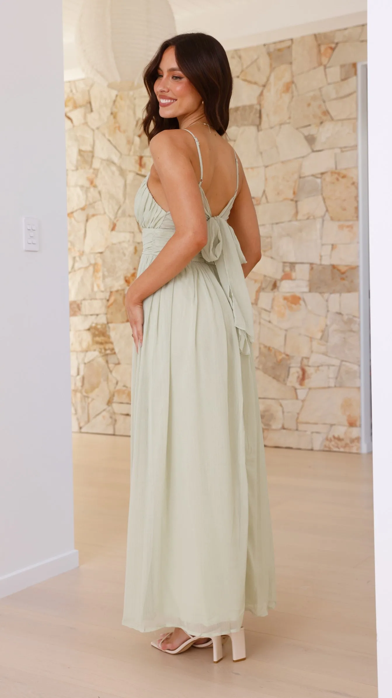 Raeanne Maxi Dress - Sage