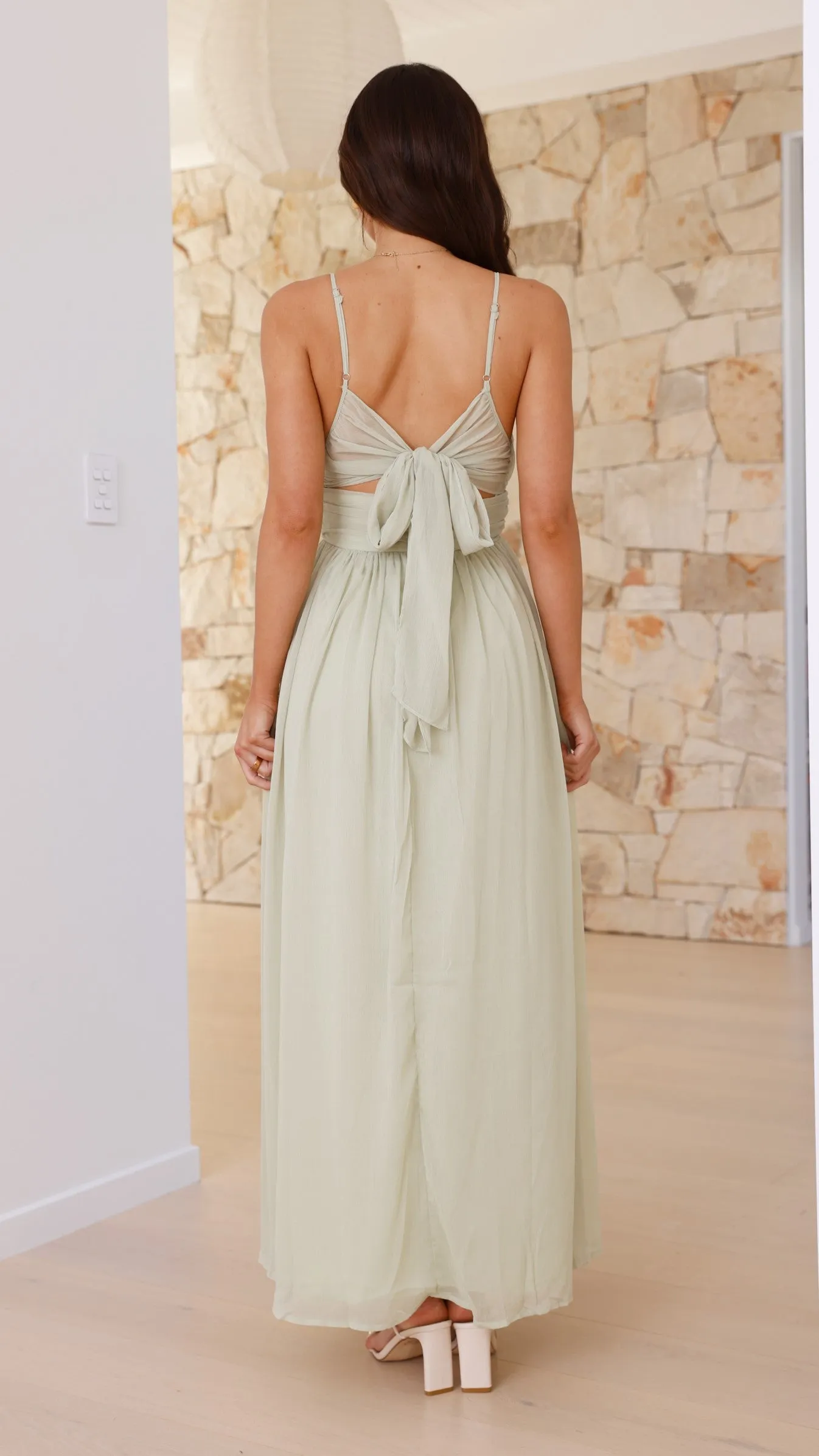 Raeanne Maxi Dress - Sage