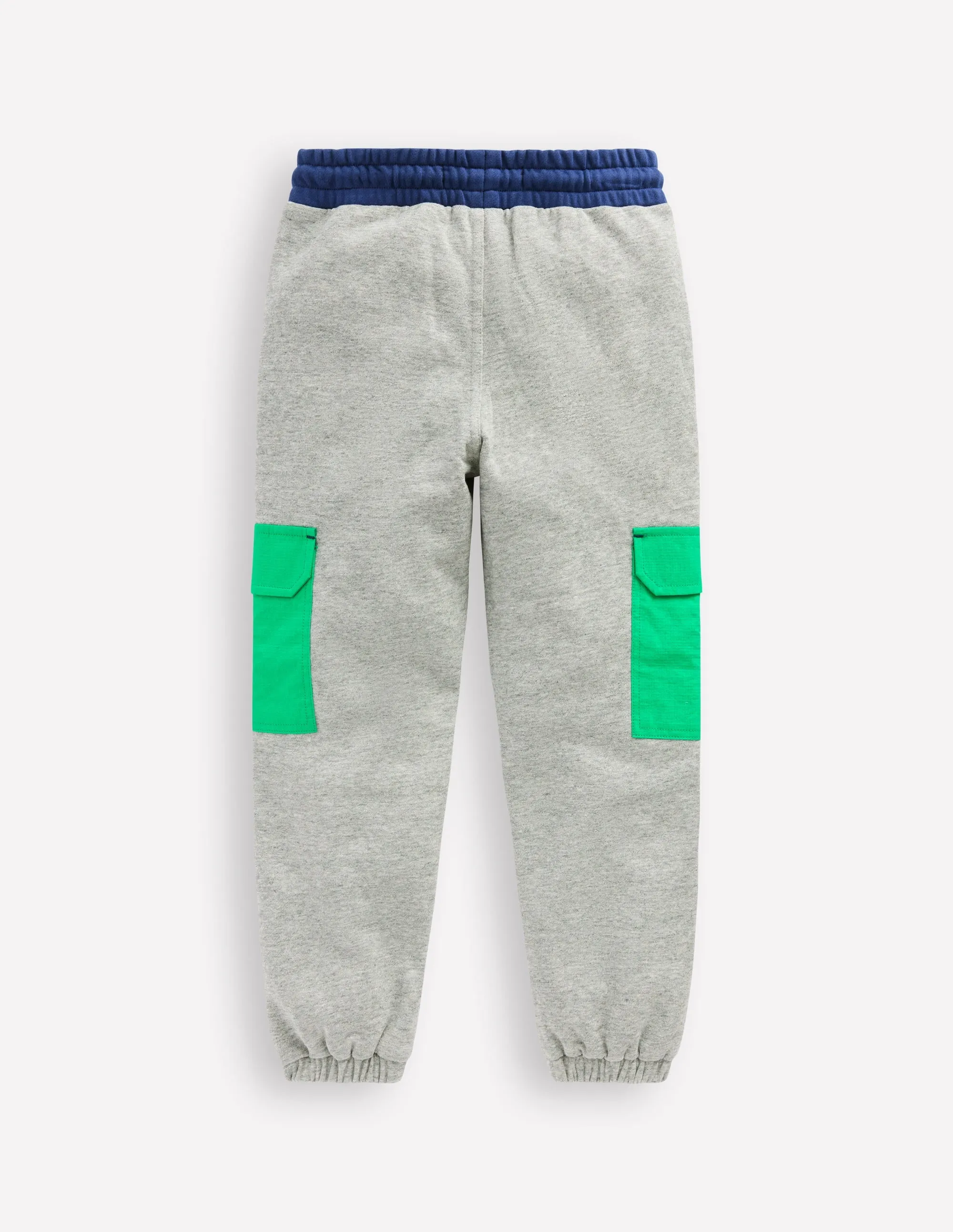 Ripstop Cargo Joggers-Grey Marl