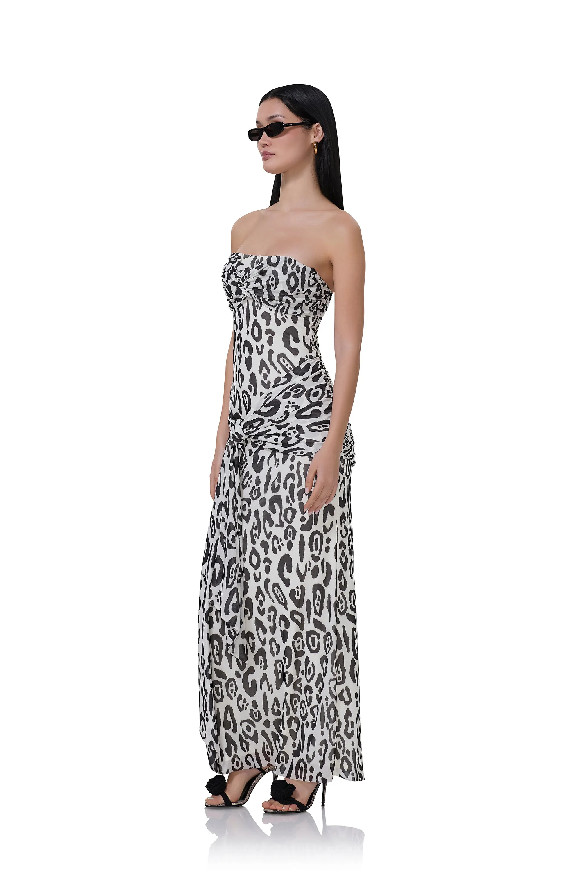 Rosalie Dress - Stark Leopard