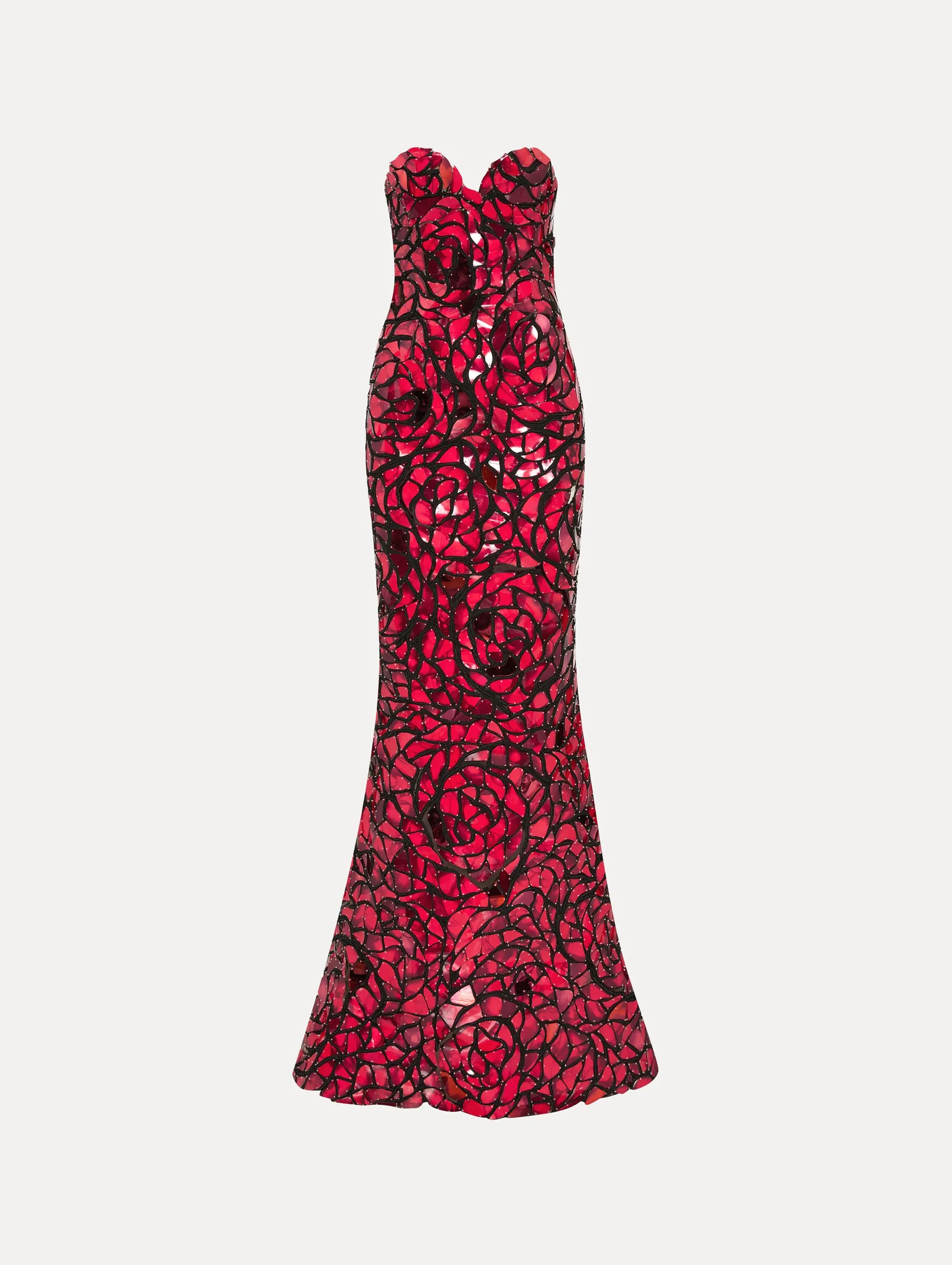 Rose Mosaic Gown