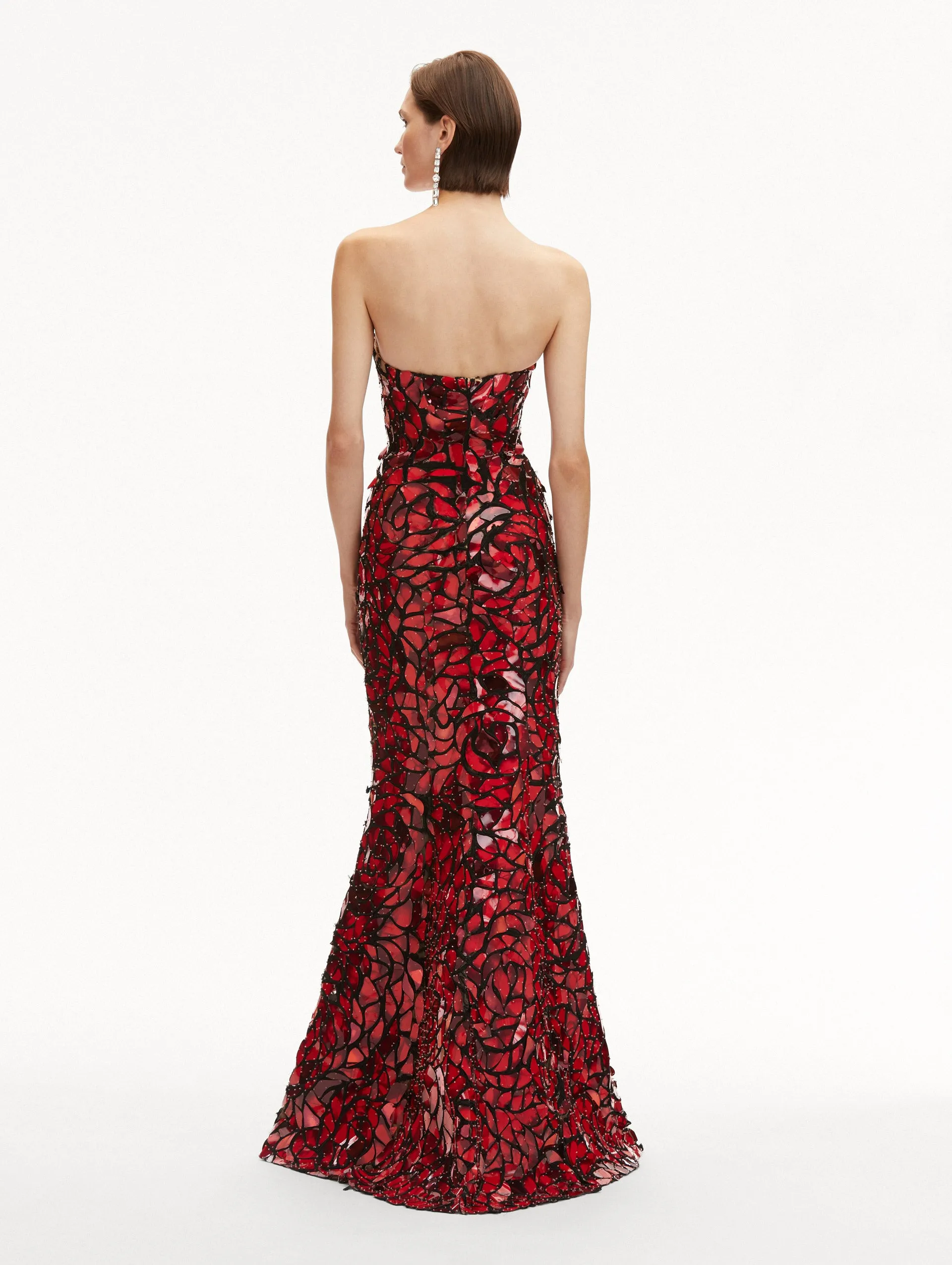 Rose Mosaic Gown