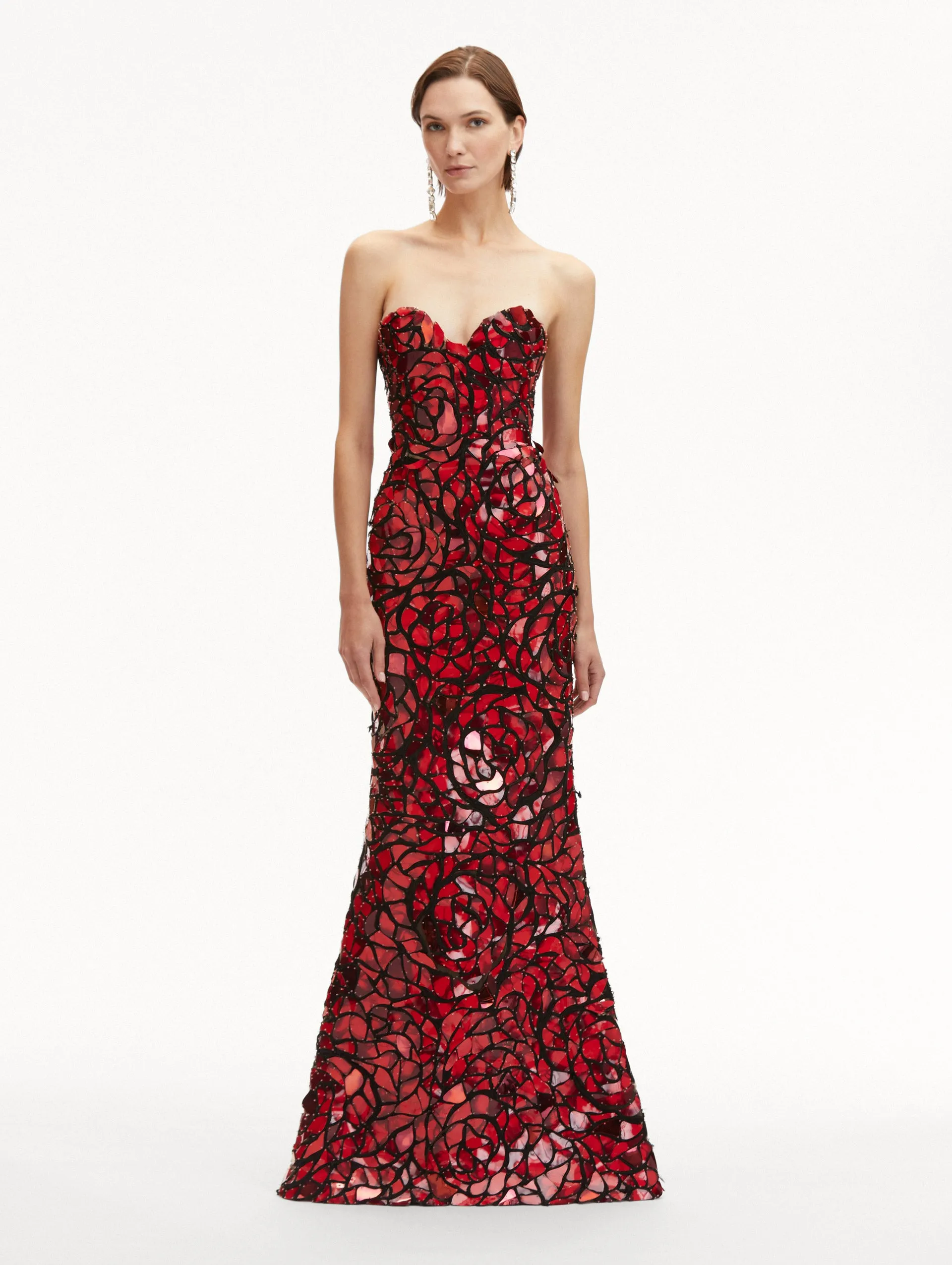 Rose Mosaic Gown