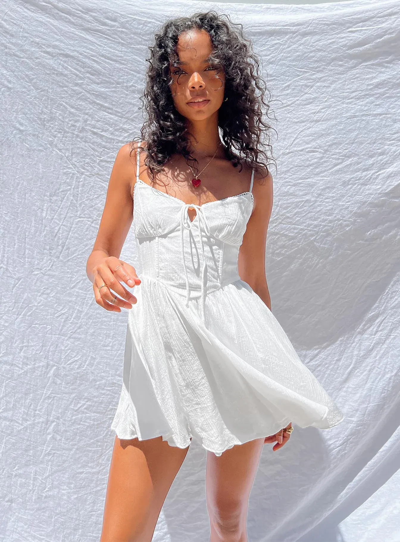 Ryrie Mini Dress White