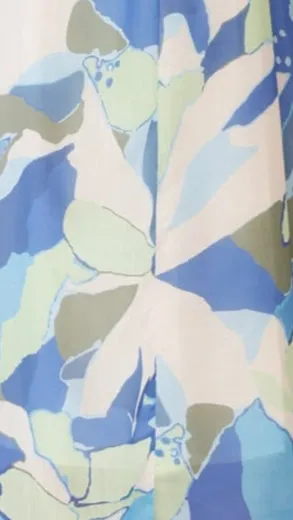 Saila Maxi Dress - Blue Print