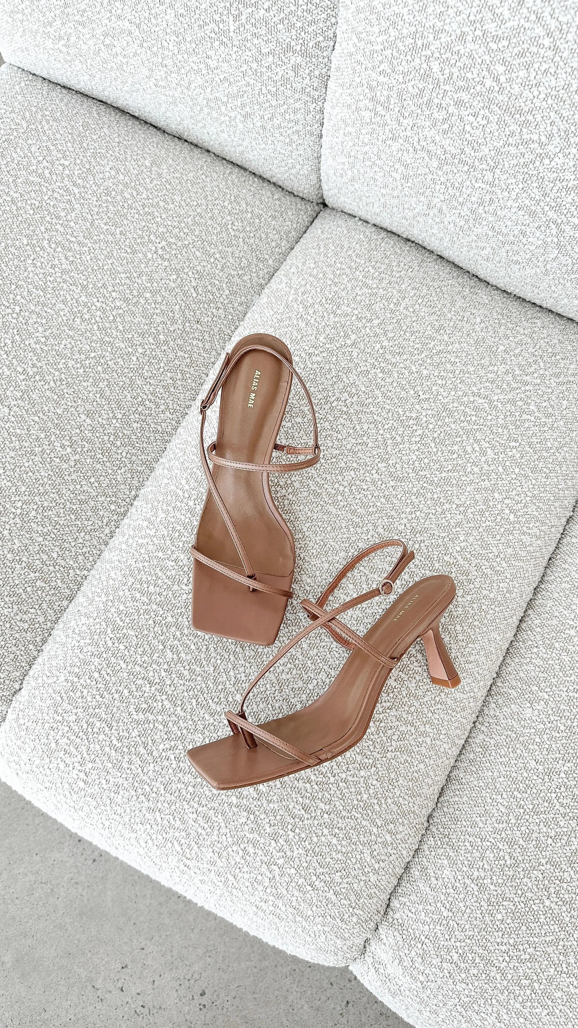 Scout Heel - Pecan Leather