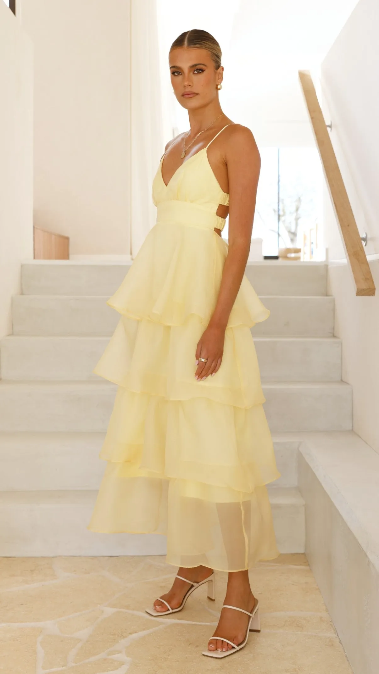Shayla Maxi Dress - Yellow
