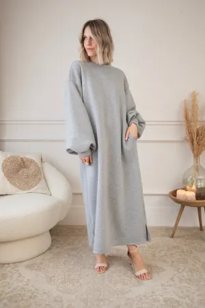 Snuggle Up XL Grey - Sweater Dress