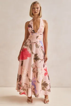 Speranza Maxi Dress (Pink)