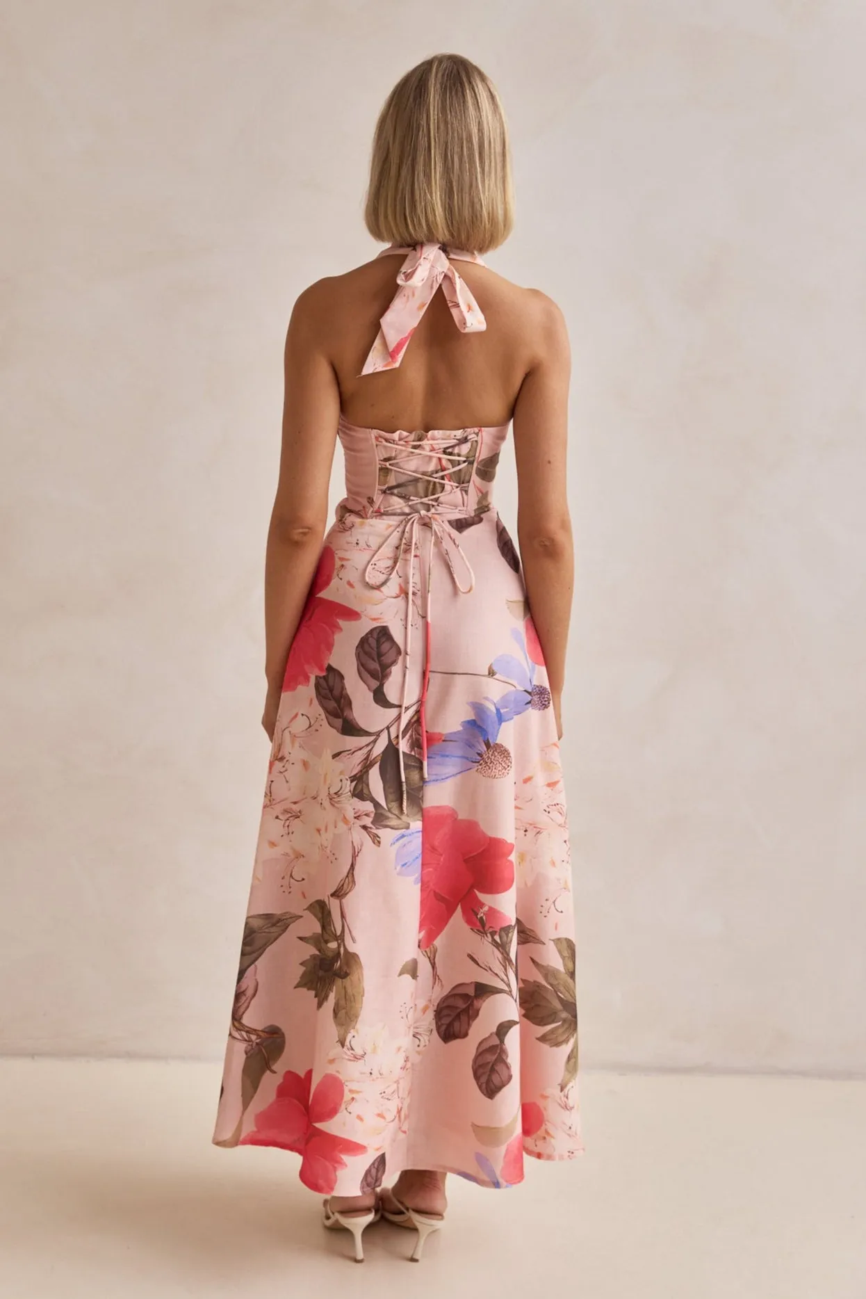 Speranza Maxi Dress (Pink)