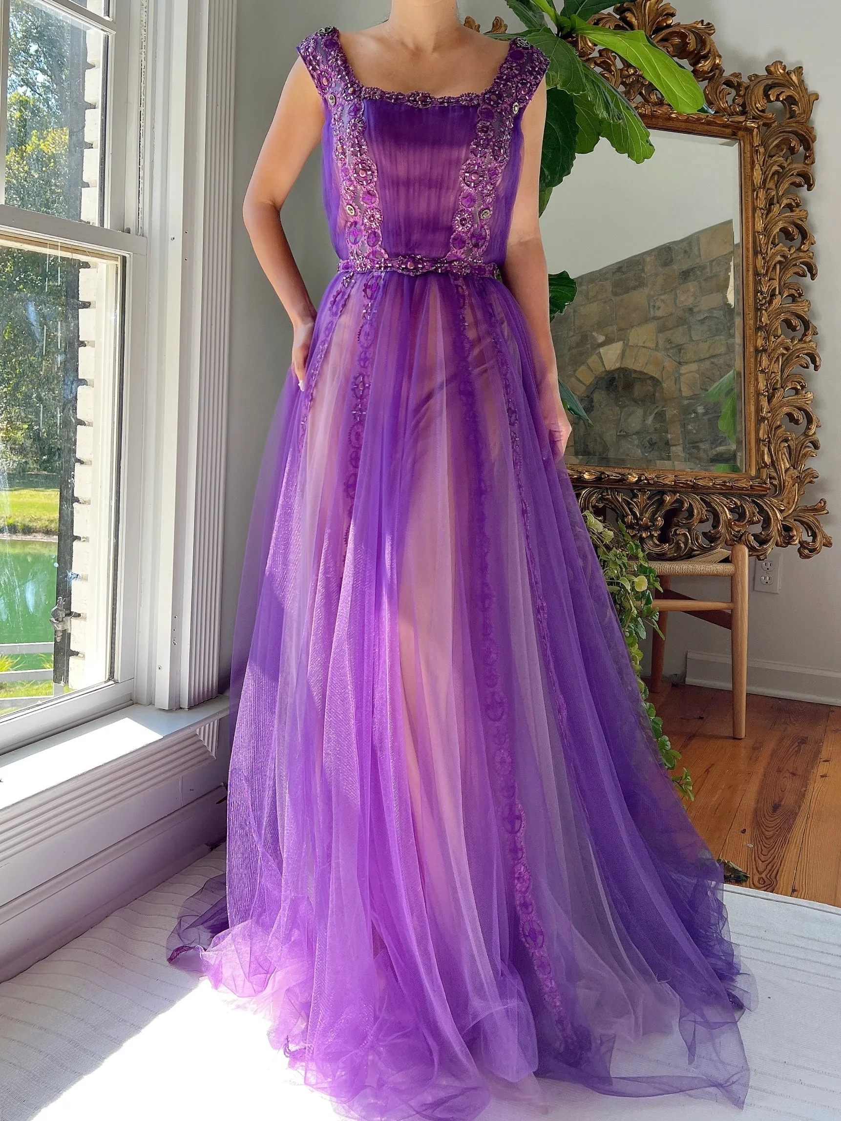 Tadashi Tulle Gown - S/M