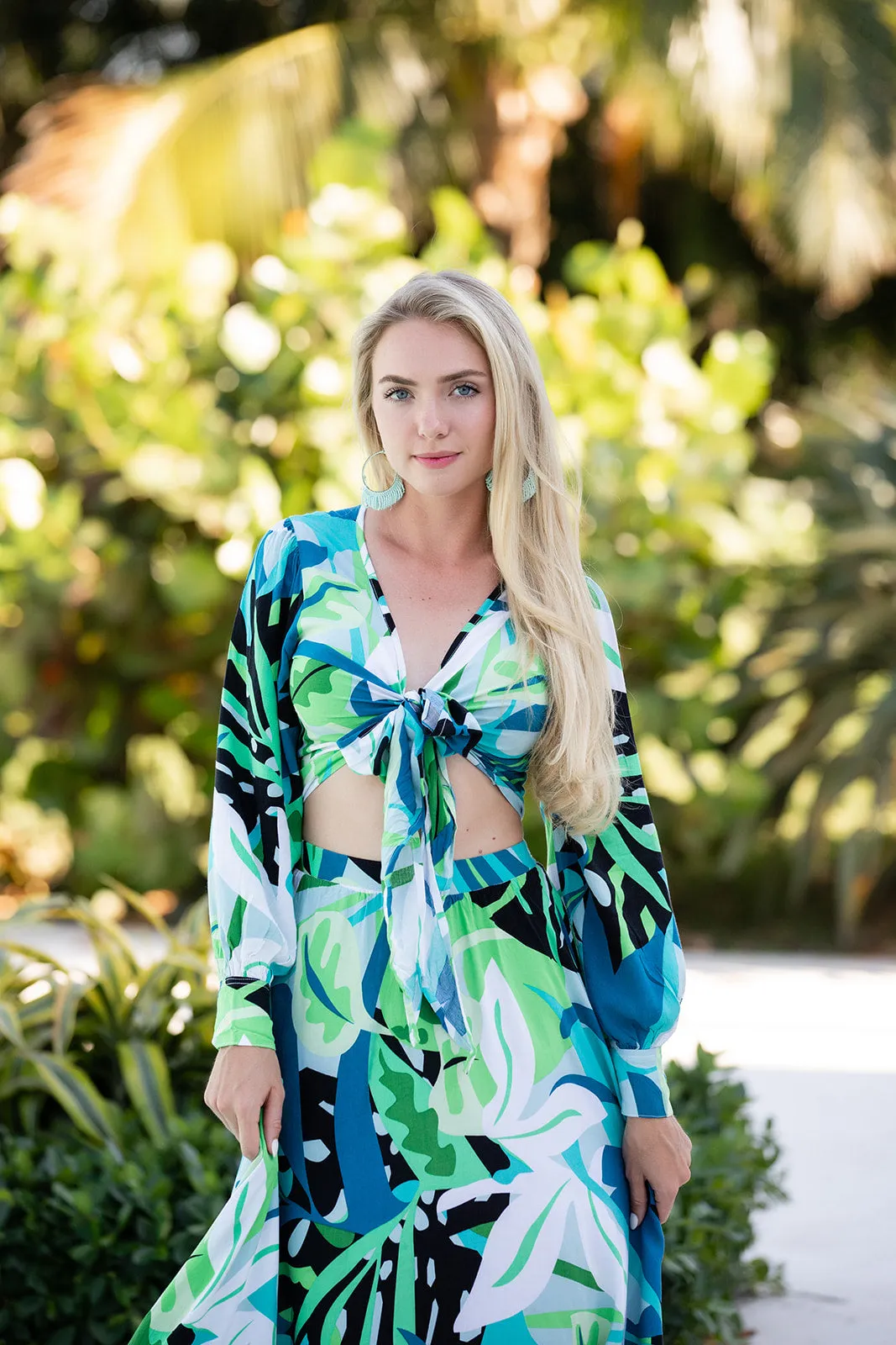 Tropicana Top / Jungle Green