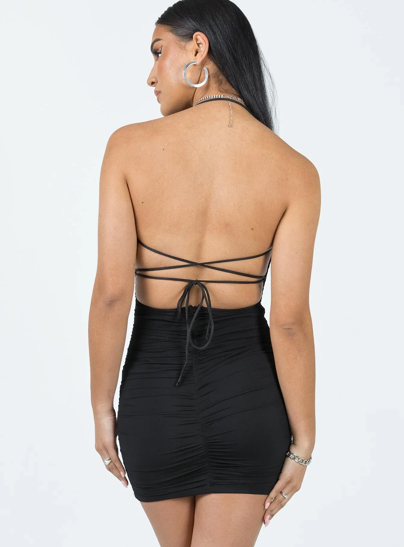 Undiscovered Mini Dress Black Low Impact