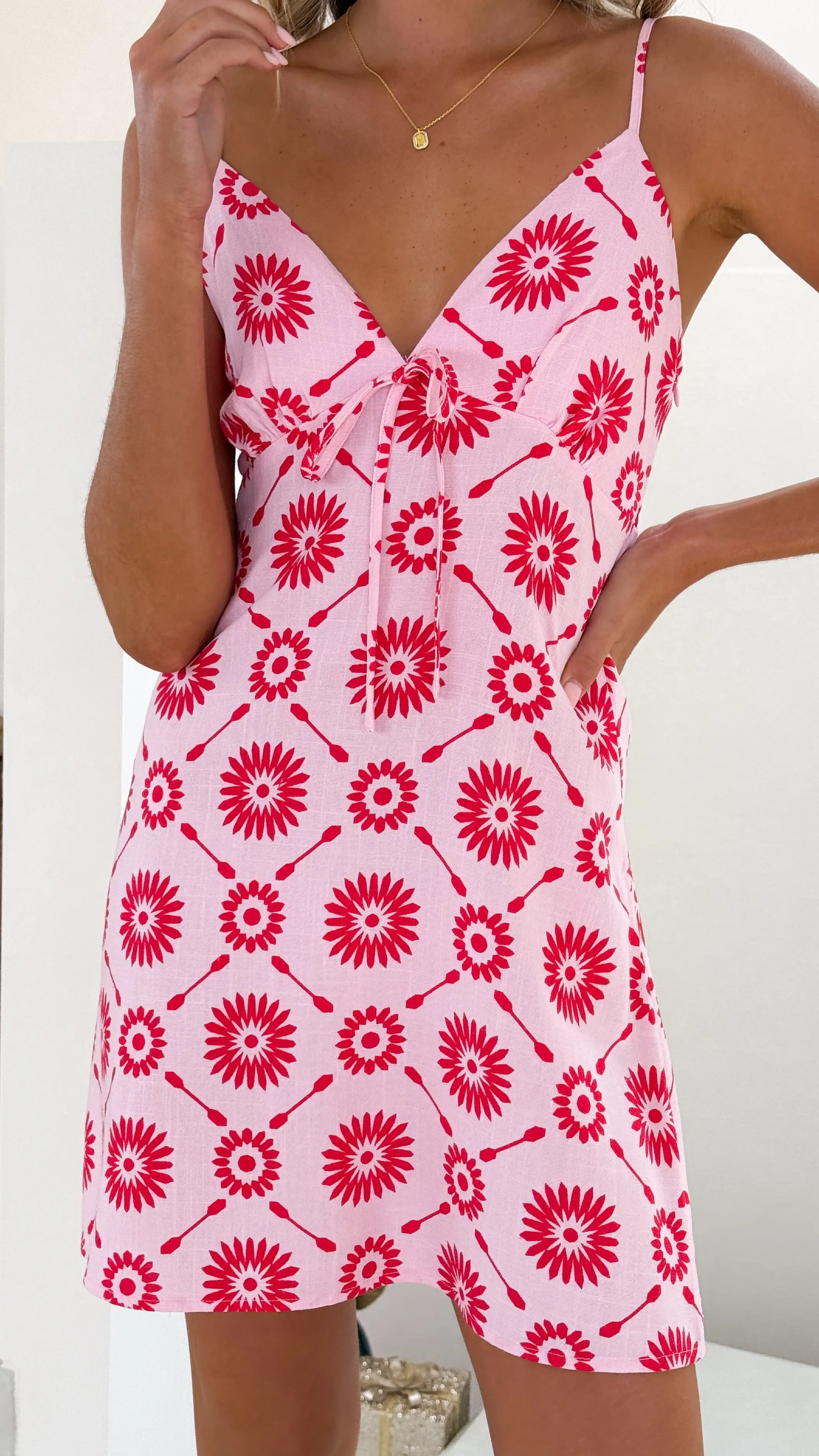 Vashi Mini Dress - Naomi Print