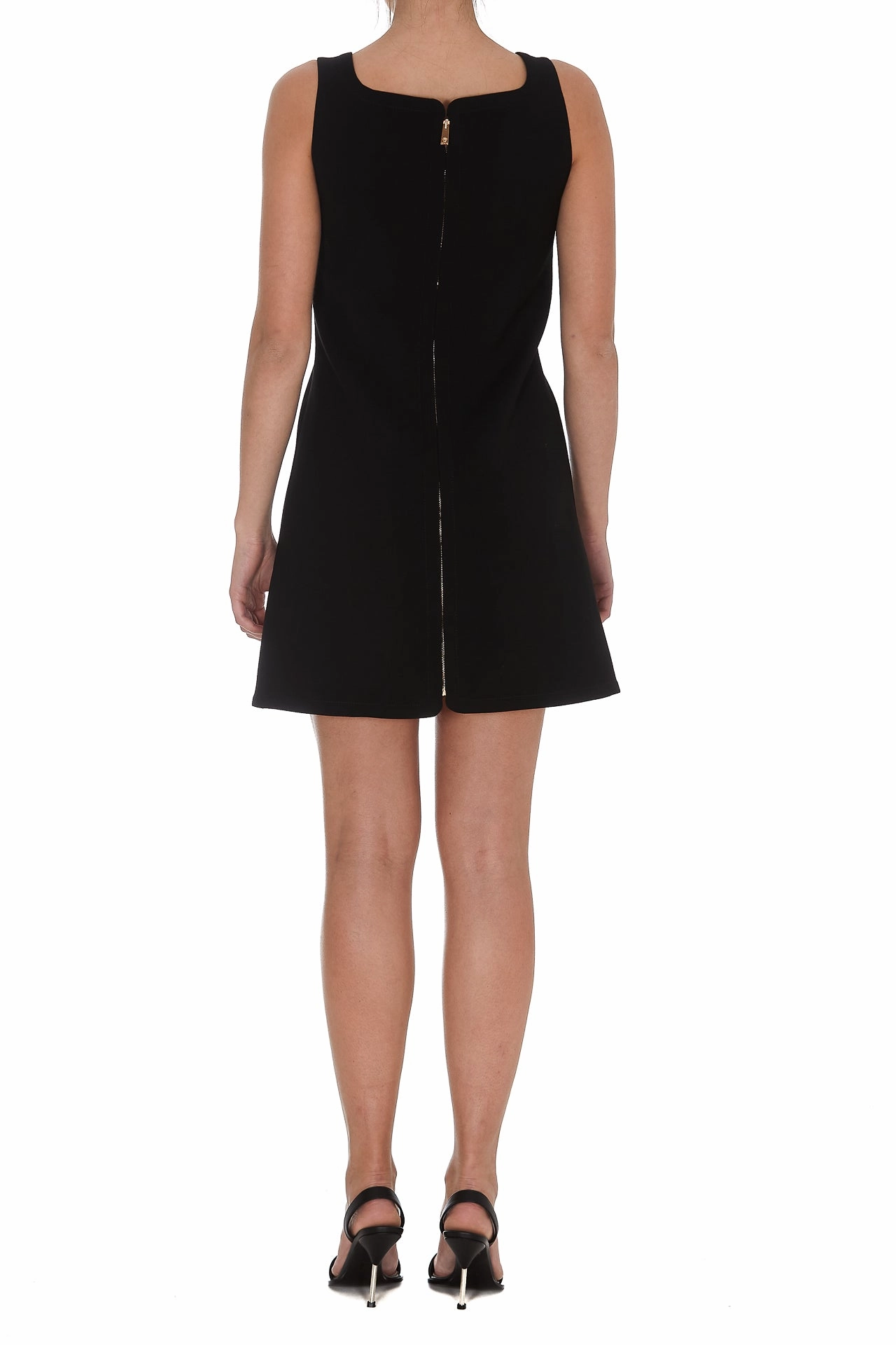 Versace Strapped Square Neck Dress