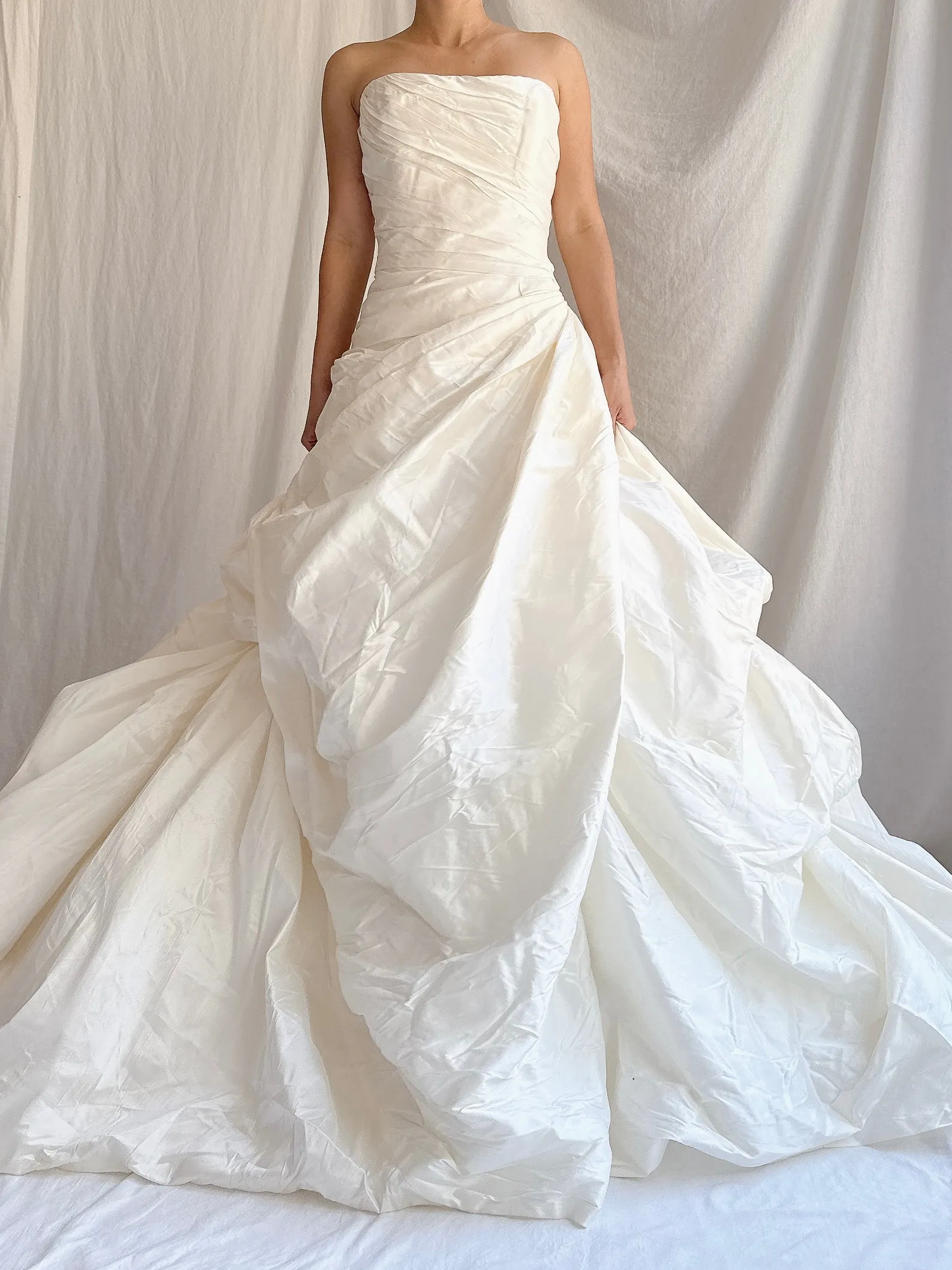 Vintage Enzoani Silk Draped Gown - M/8