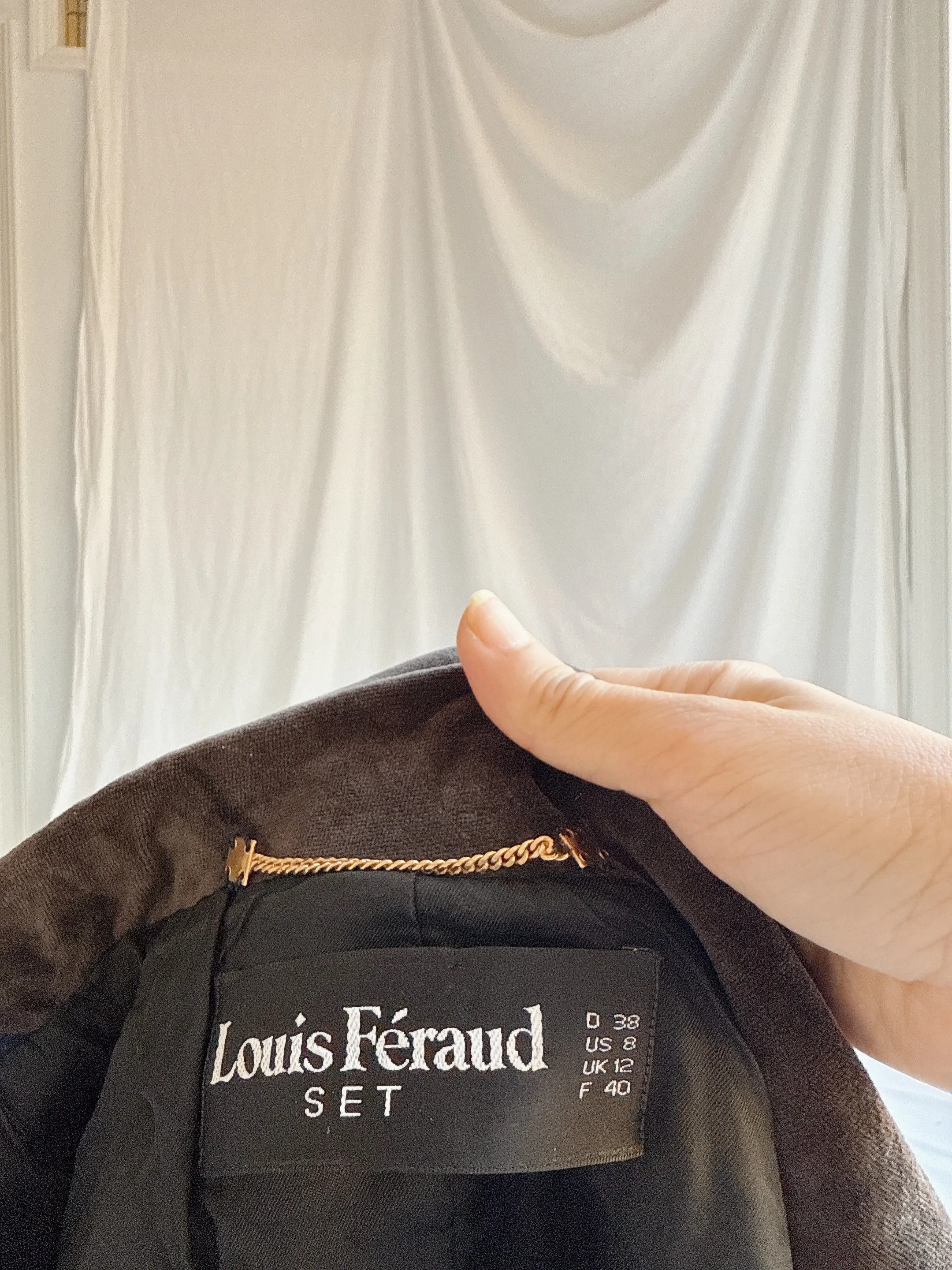 Vintage Louis Feraud Velvet Jacket - M/US8