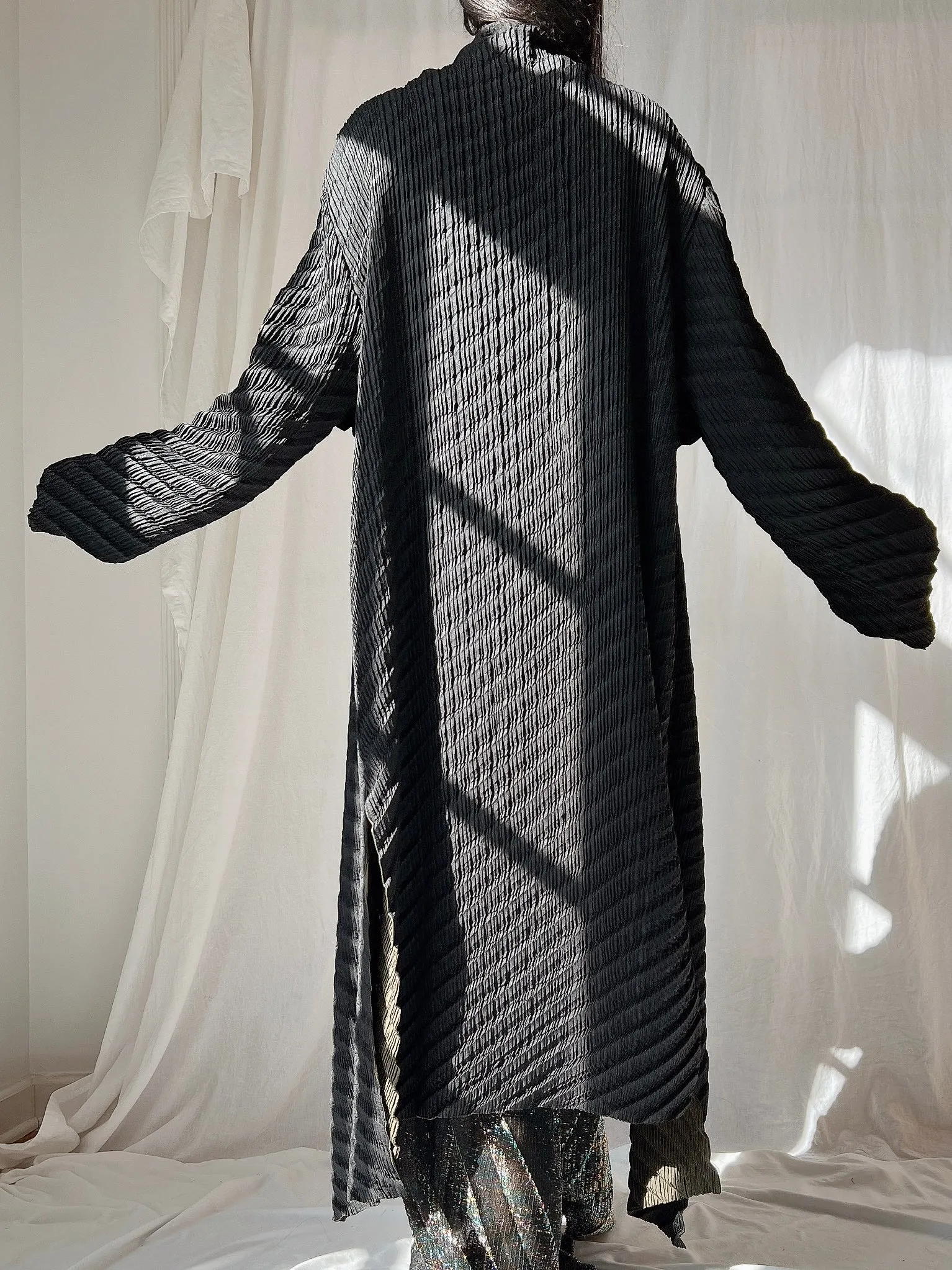 Vintage Mashiah Pleated Duster - OSFM