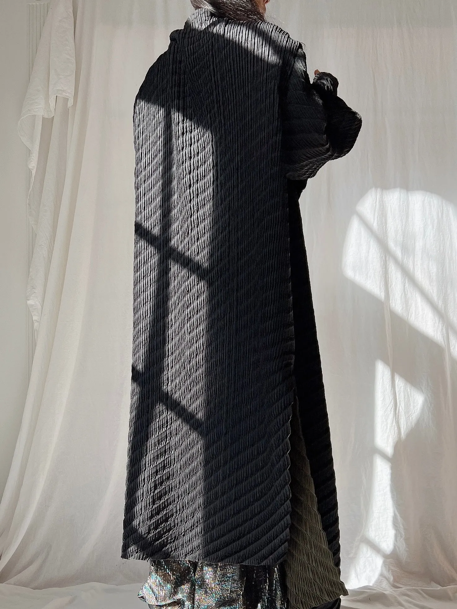 Vintage Mashiah Pleated Duster - OSFM