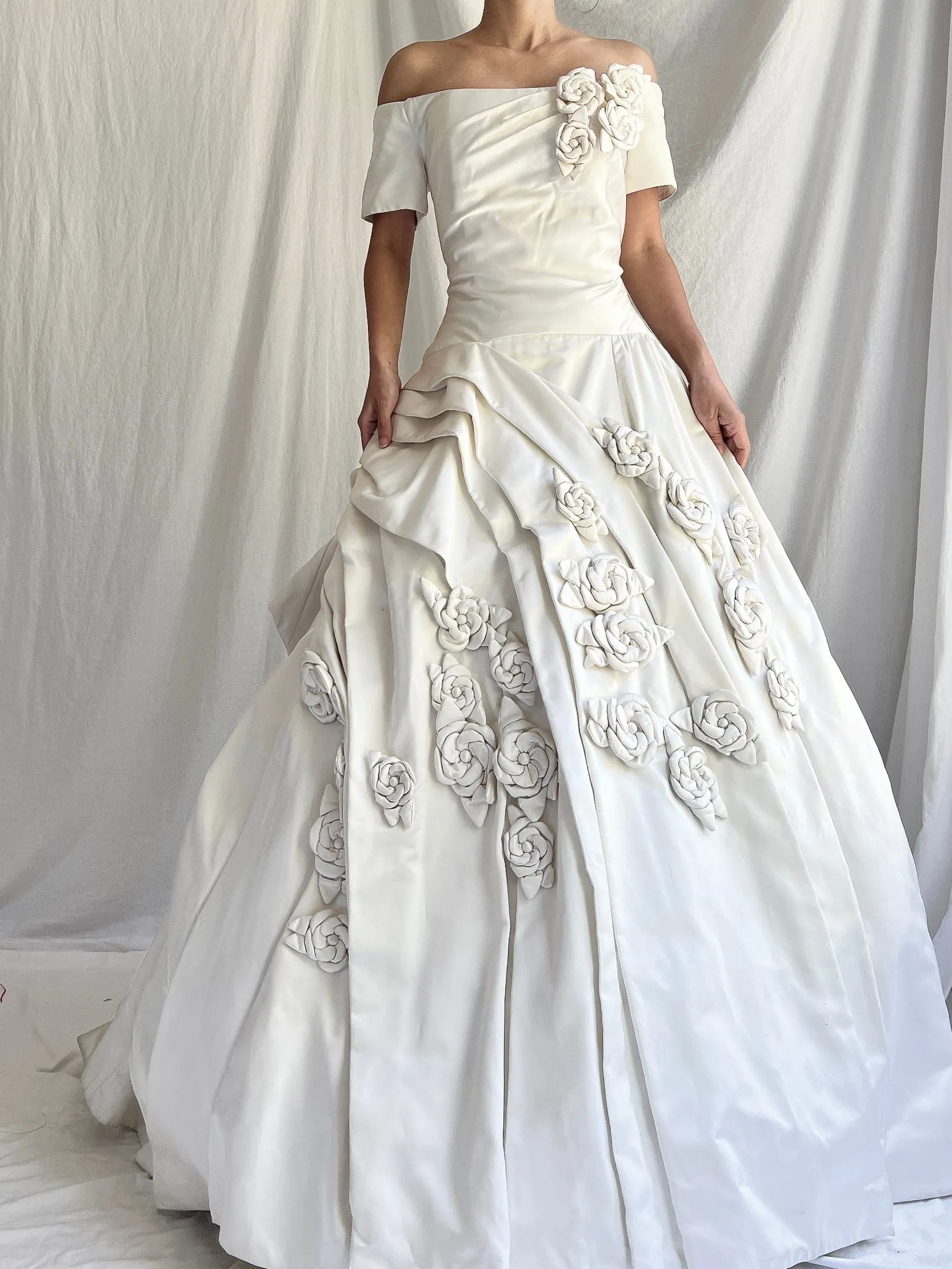 Vintage Scaasi Silk Gown - M/8