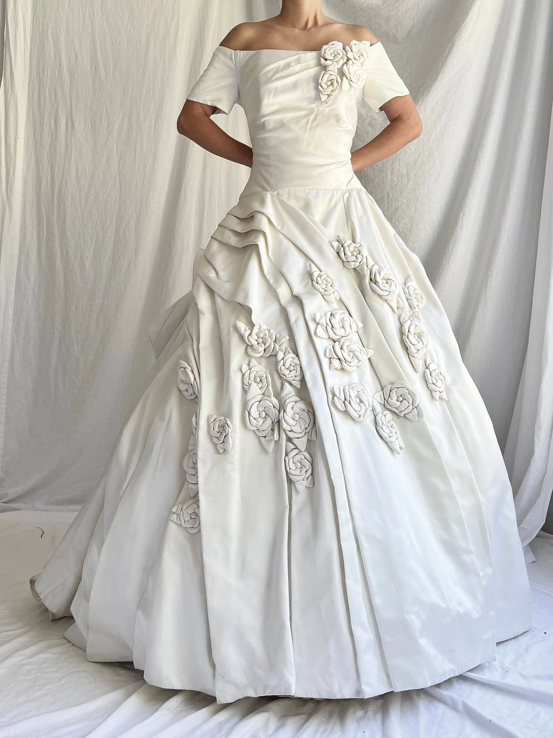 Vintage Scaasi Silk Gown - M/8