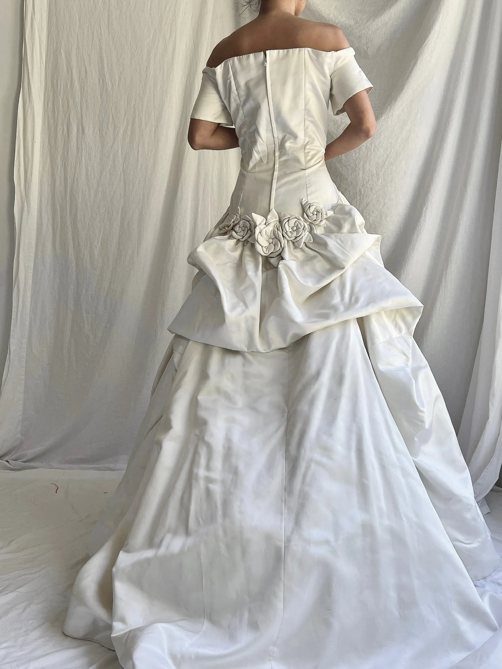 Vintage Scaasi Silk Gown - M/8