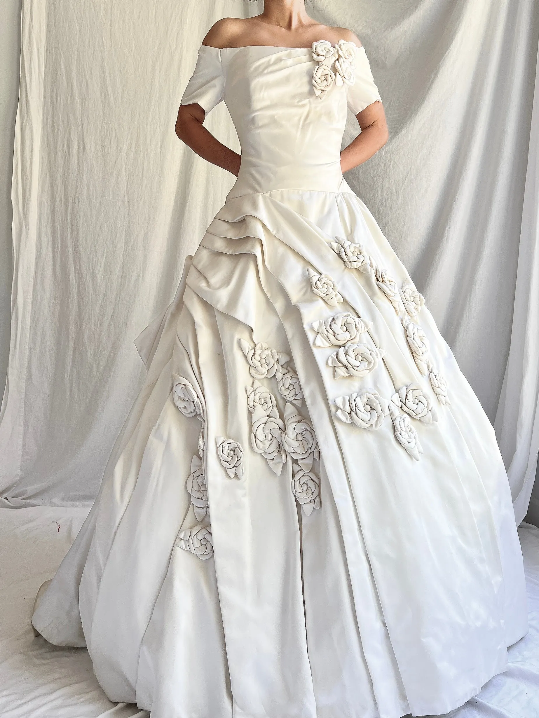 Vintage Scaasi Silk Gown - M/8
