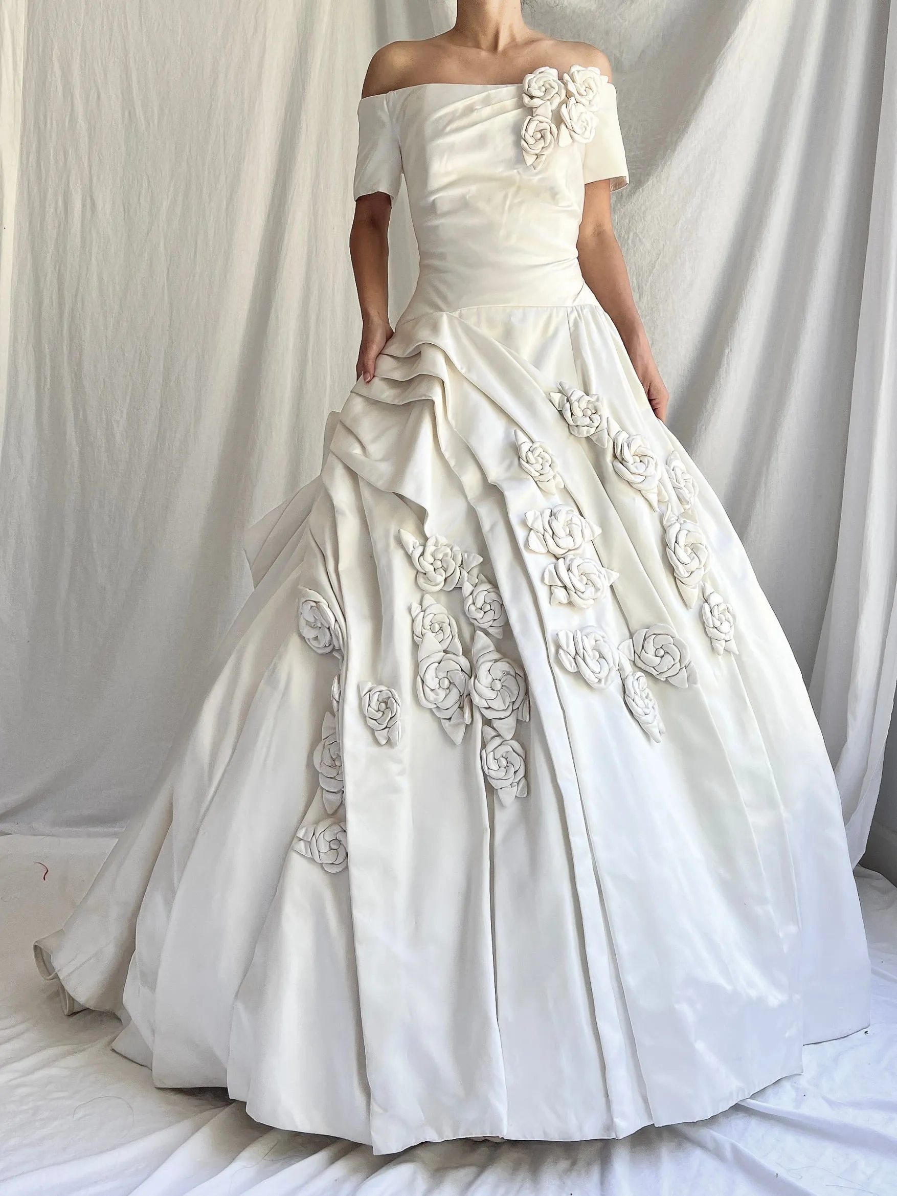 Vintage Scaasi Silk Gown - M/8