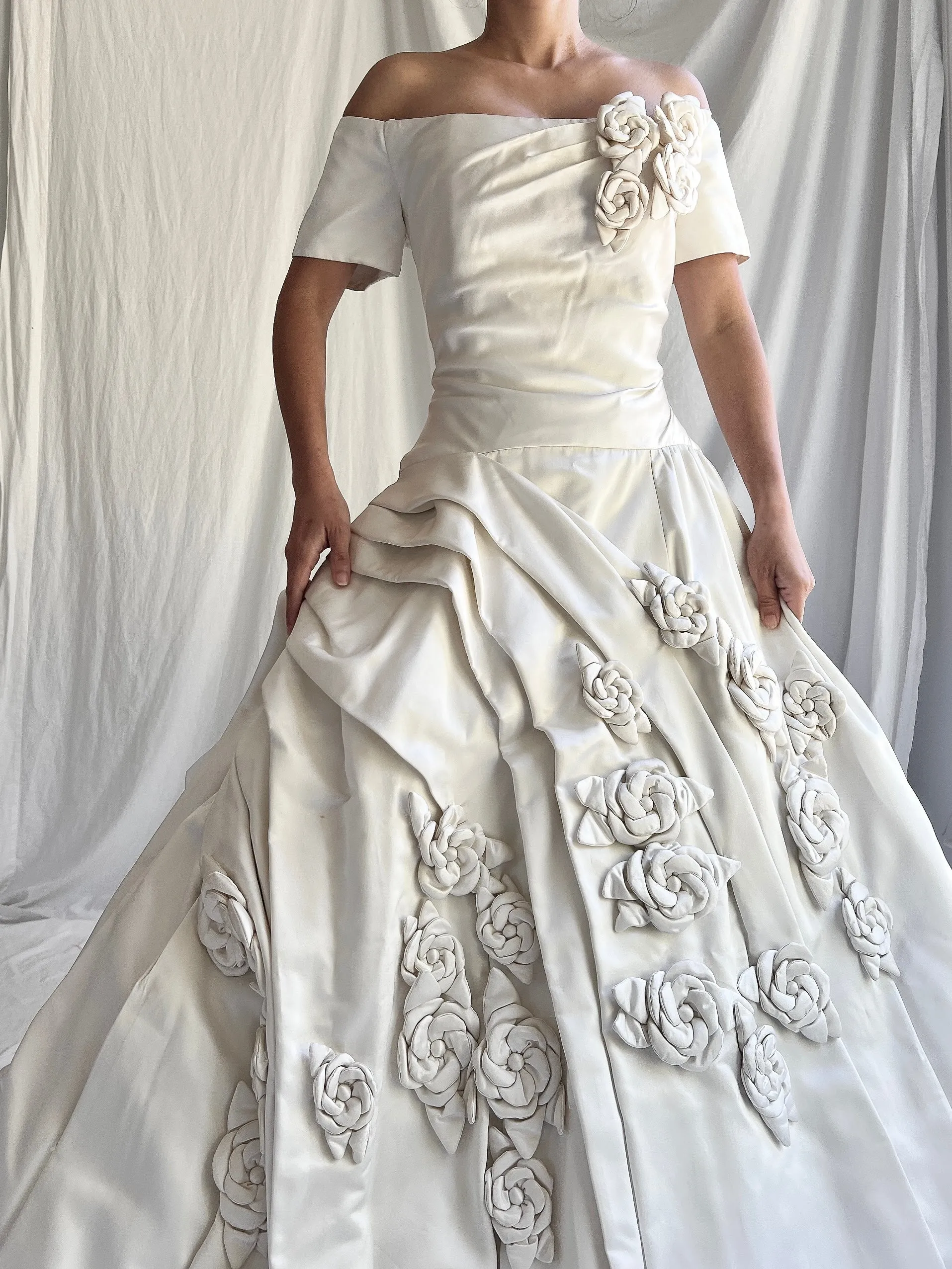 Vintage Scaasi Silk Gown - M/8