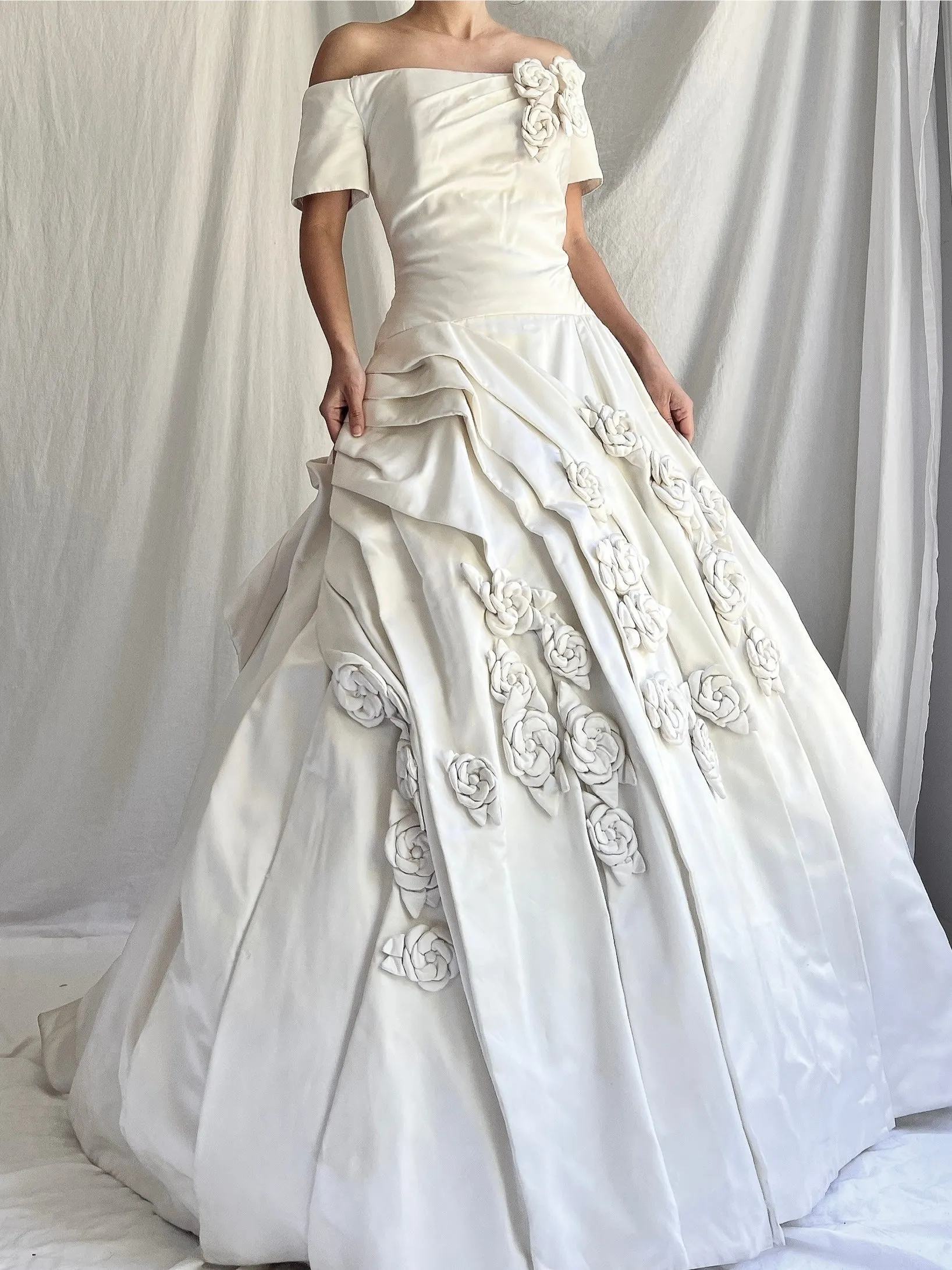 Vintage Scaasi Silk Gown - M/8