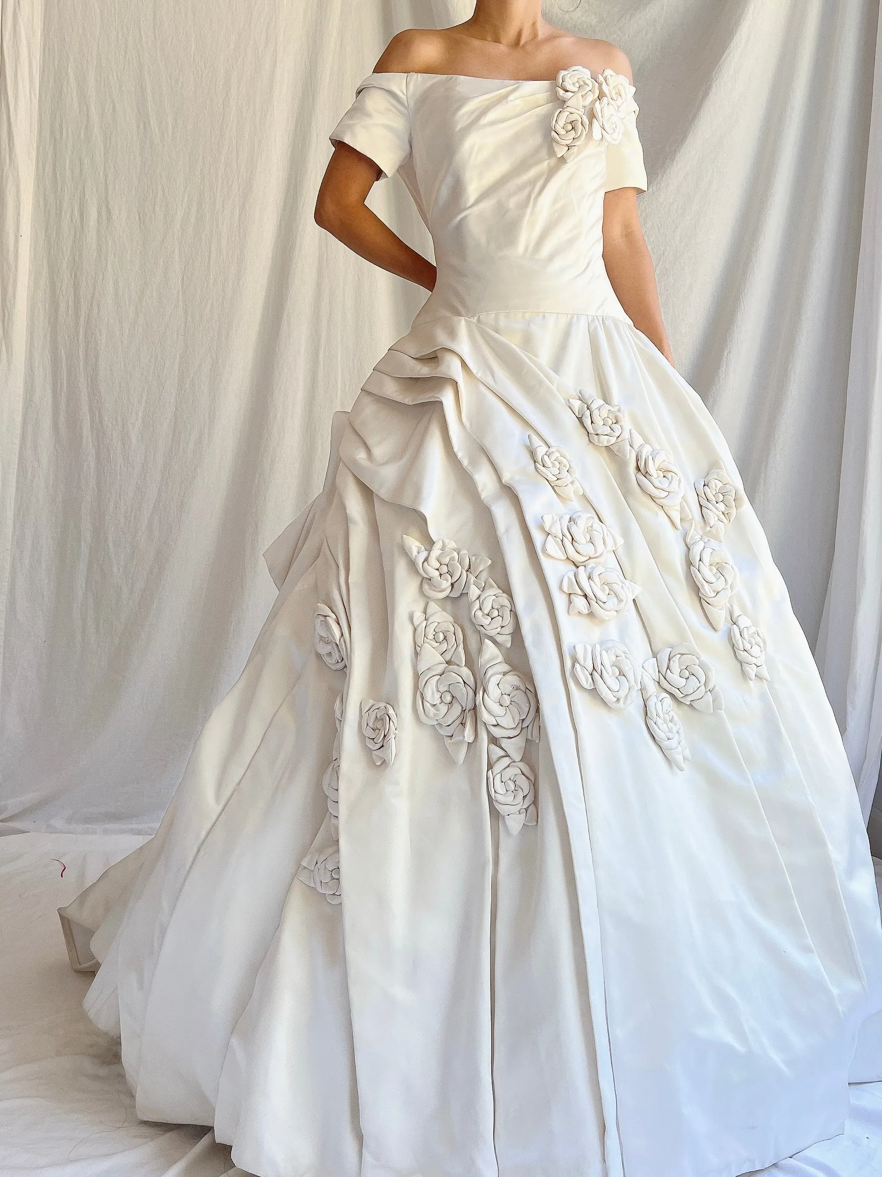 Vintage Scaasi Silk Gown - M/8