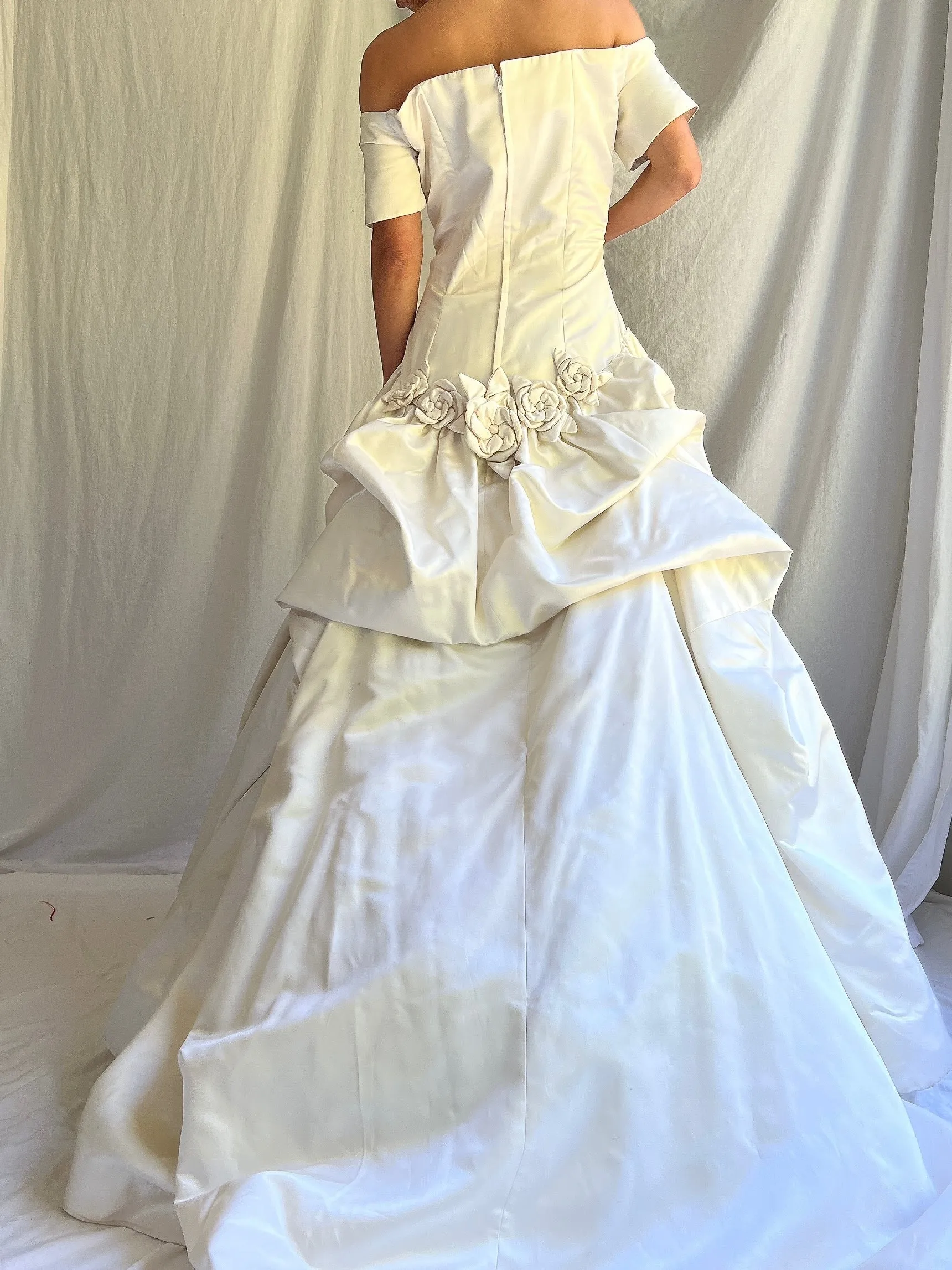 Vintage Scaasi Silk Gown - M/8