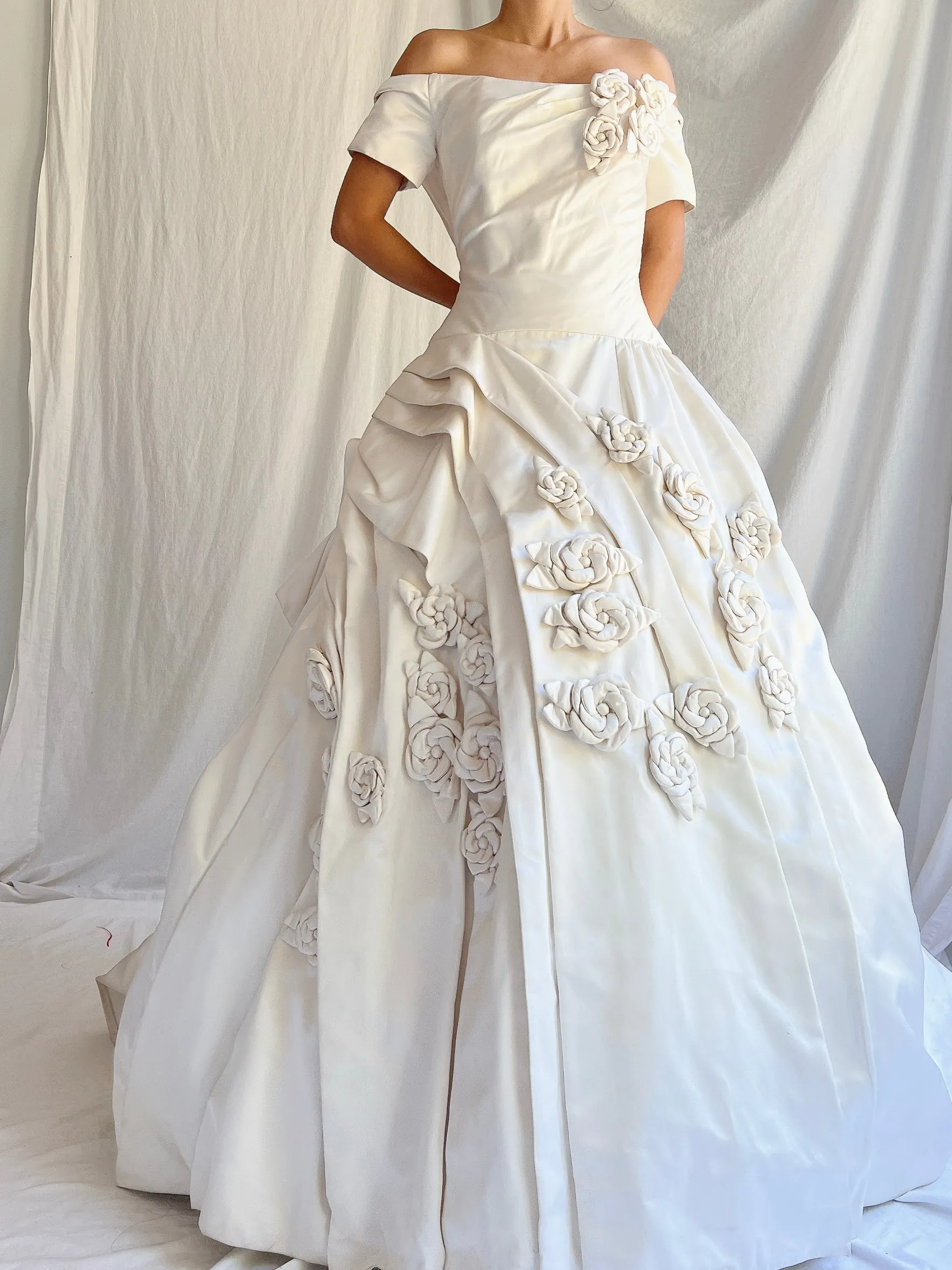 Vintage Scaasi Silk Gown - M/8