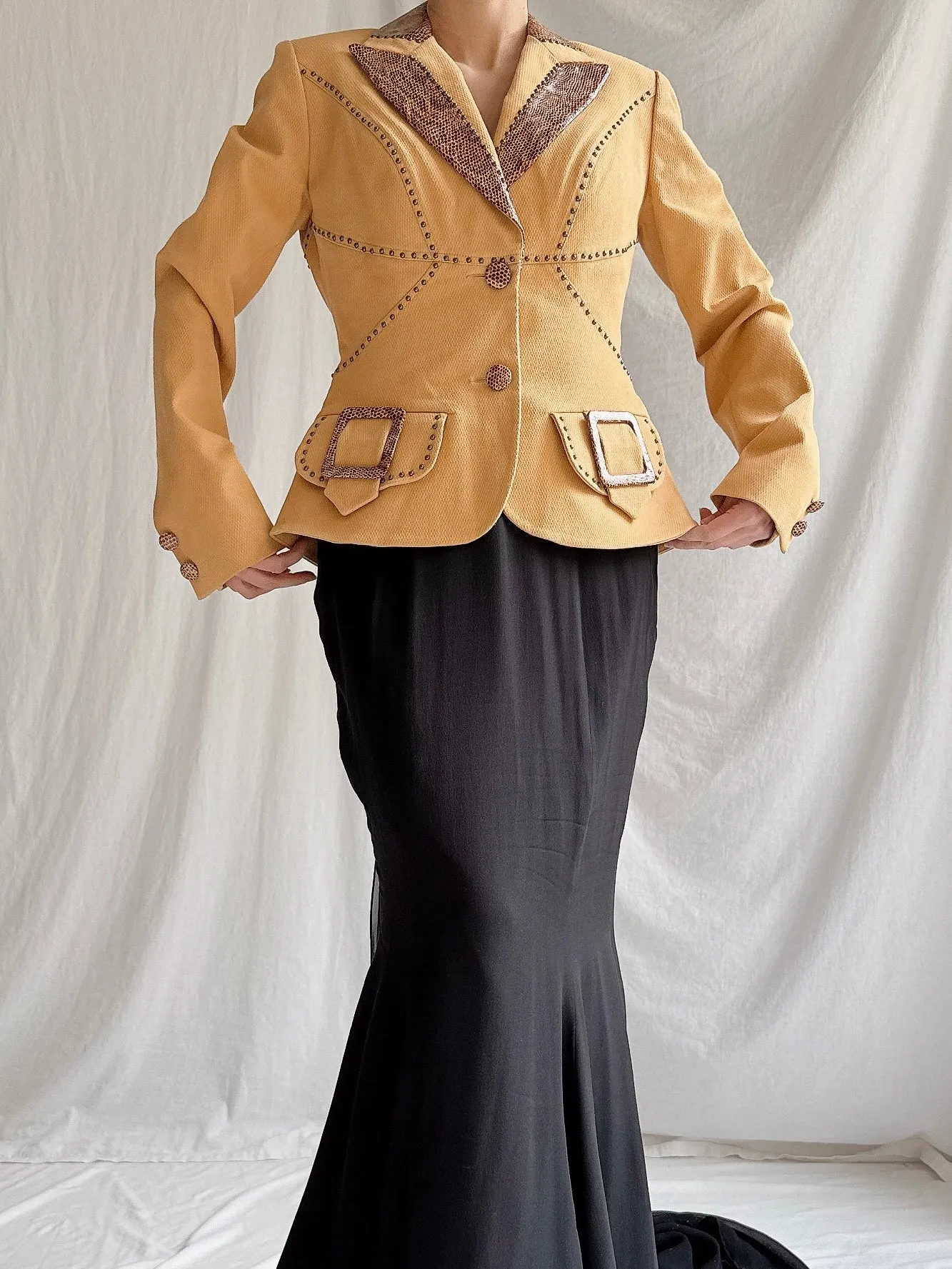 Vintage Terry Paris Jacket - M