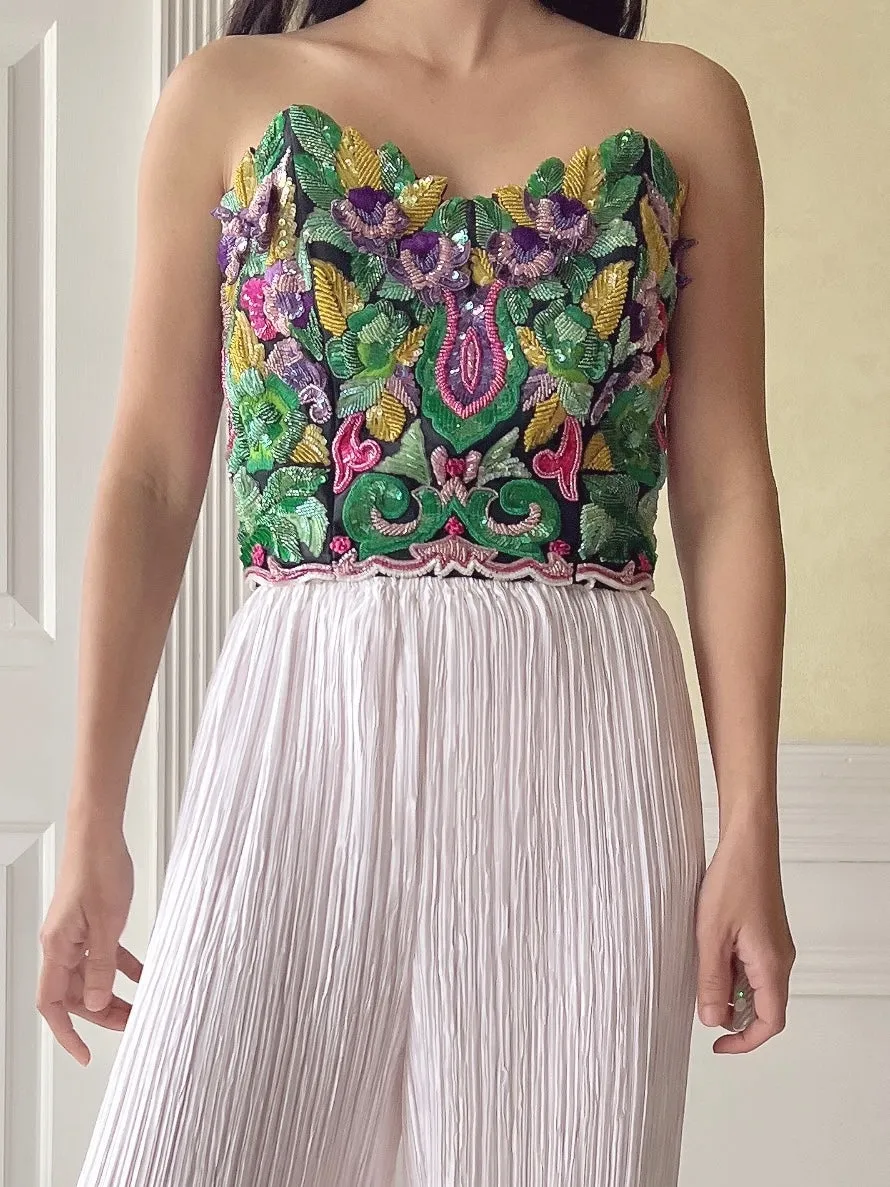 Vintage Victor Costa Bustier - XS