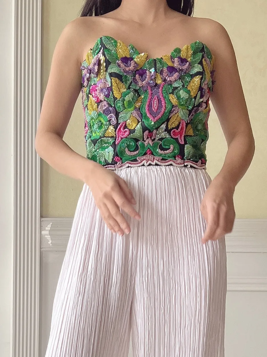 Vintage Victor Costa Bustier - XS
