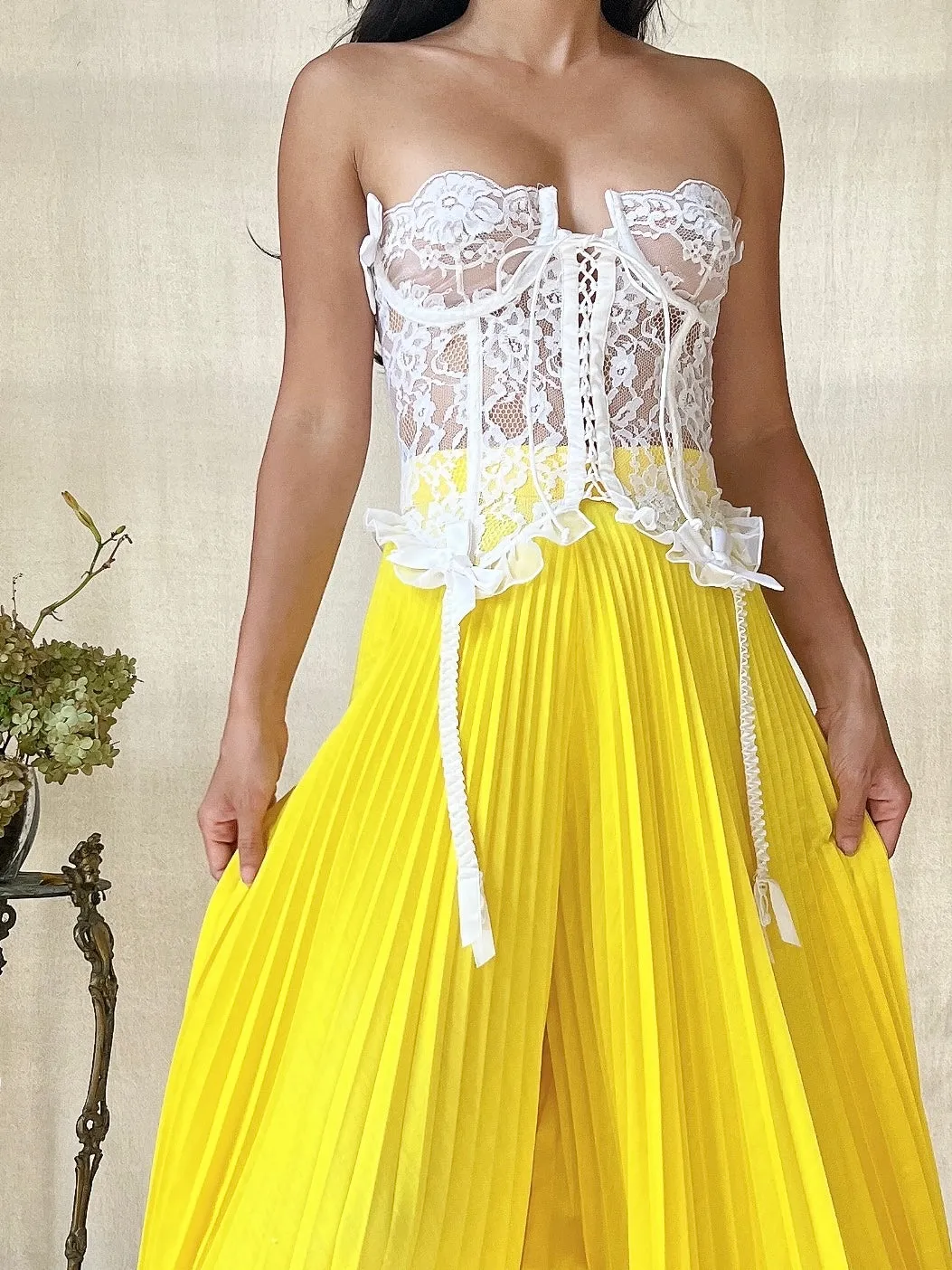 Vintage VS Lace Bustier - 34C