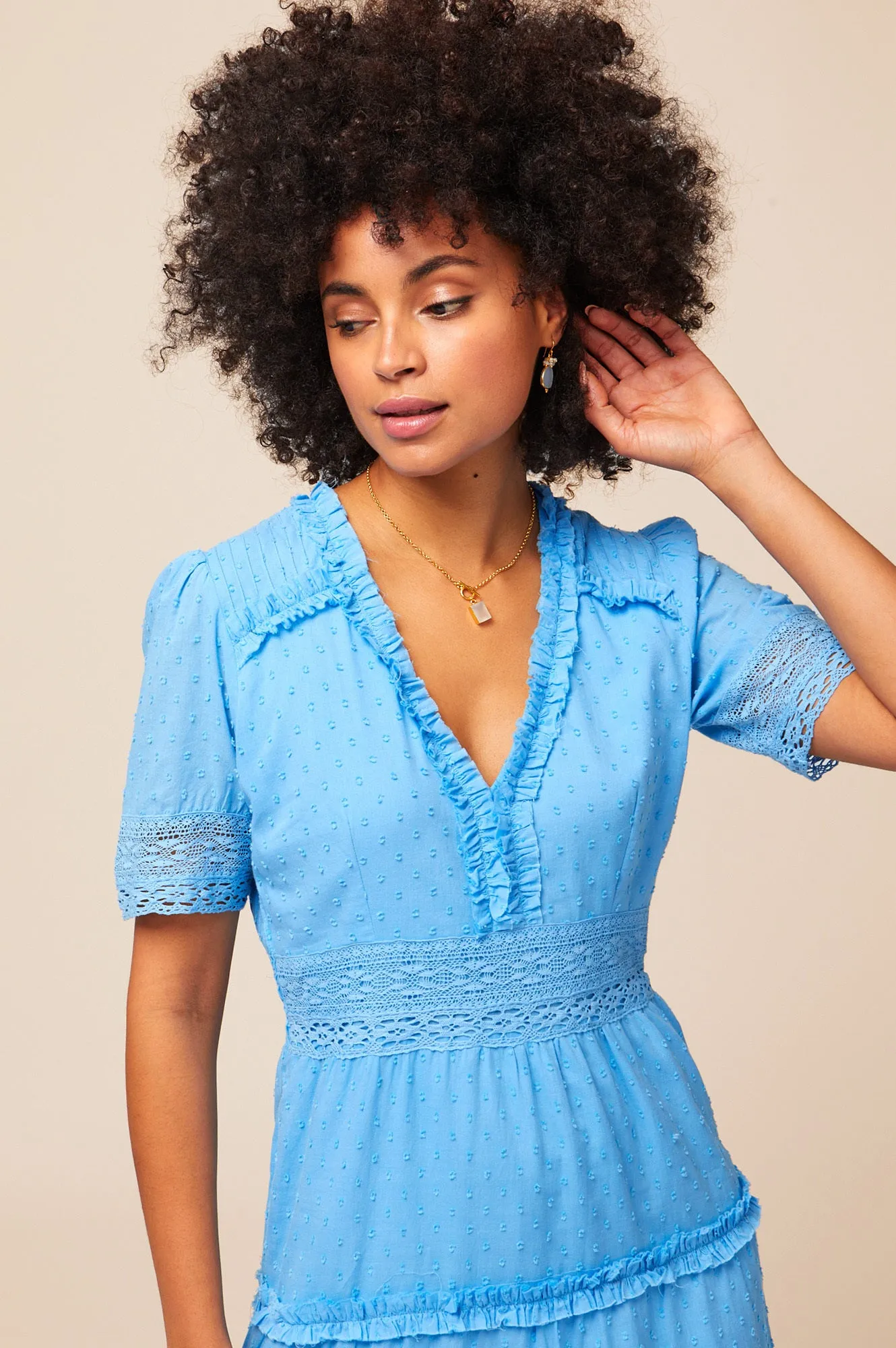 Viola Dress | Marina Blue