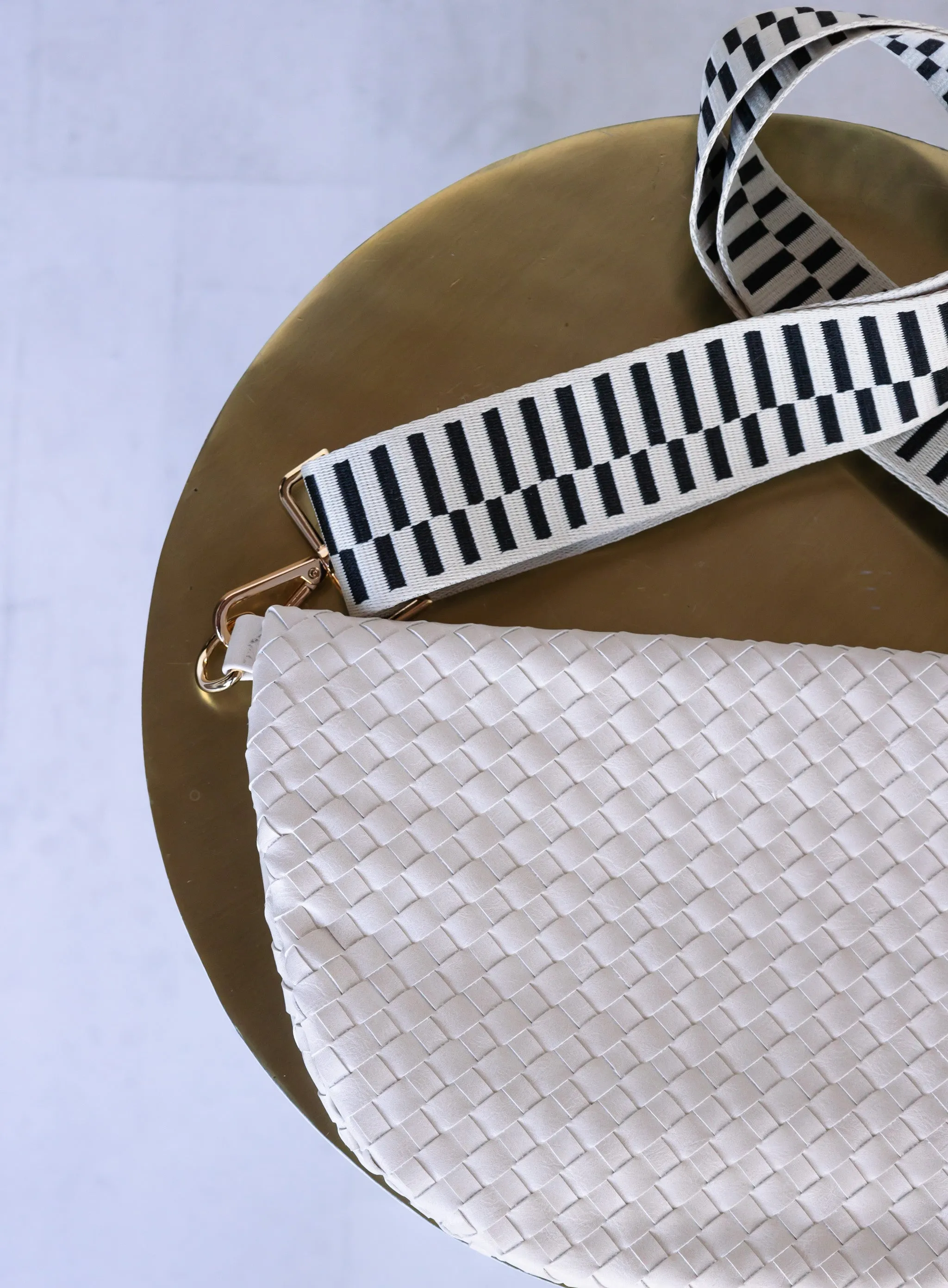 Westlyn Woven Bum Bag - Cream