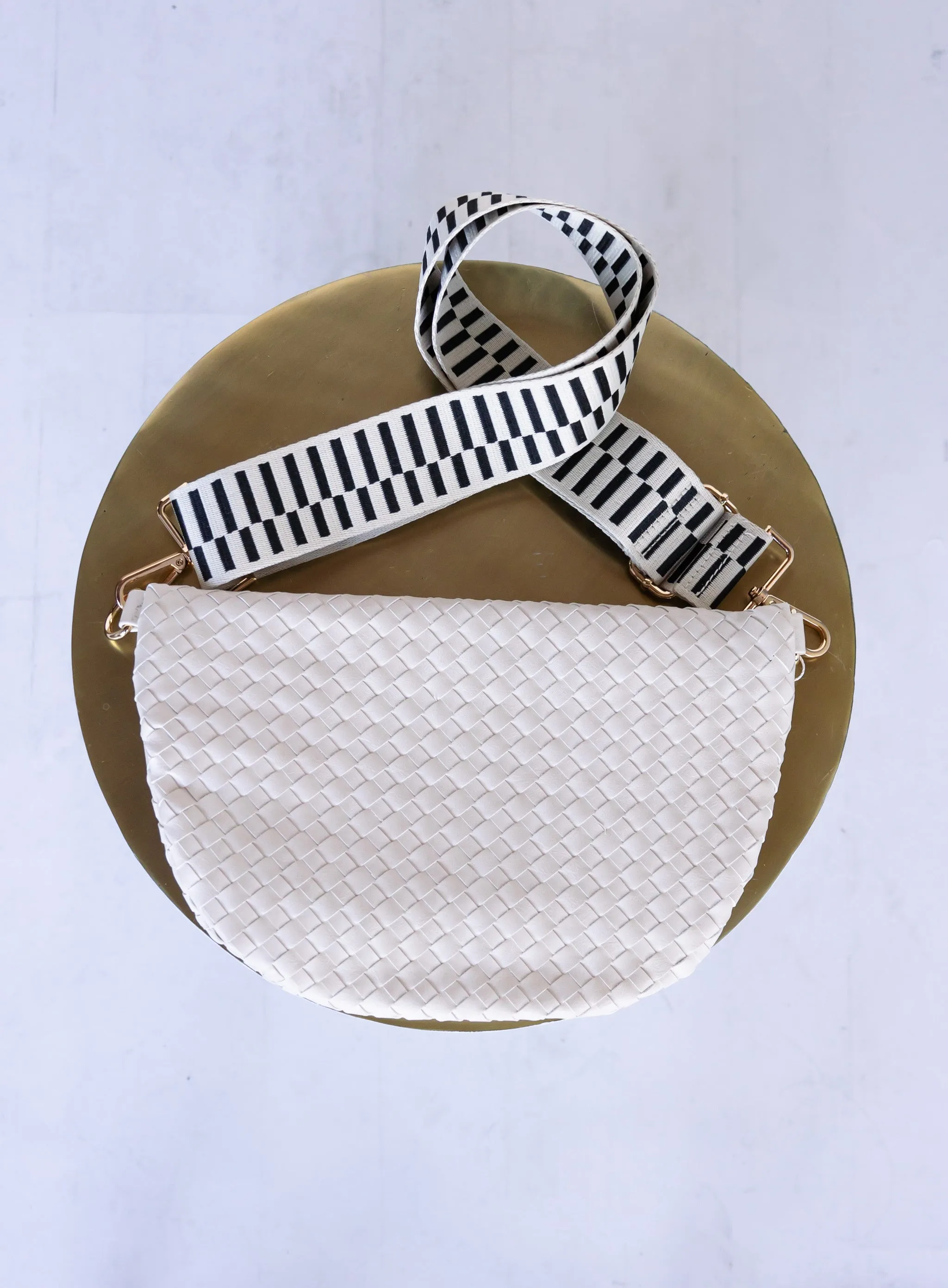Westlyn Woven Bum Bag - Cream