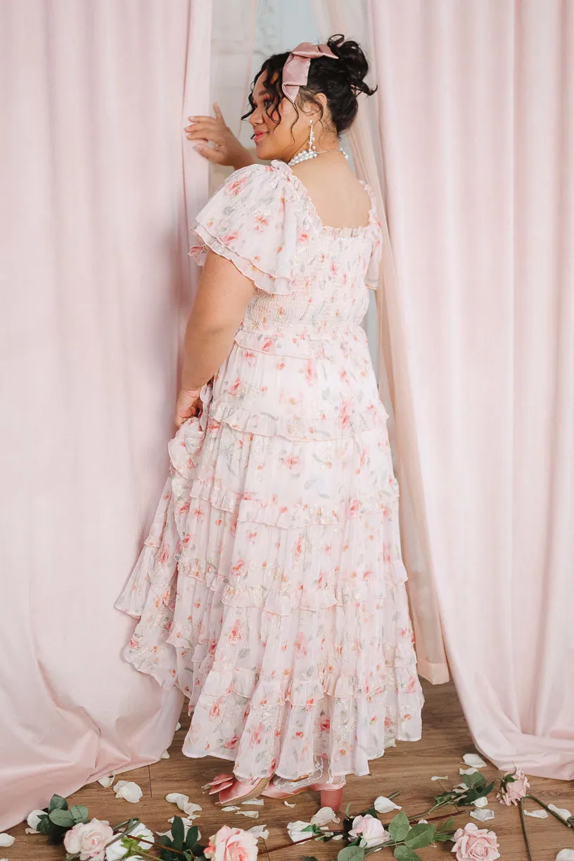 Winnie Dress in Pink Floral - FINAL SALE
