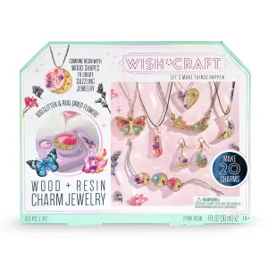 Wish Craft Wood & Resin Charm Jewelry