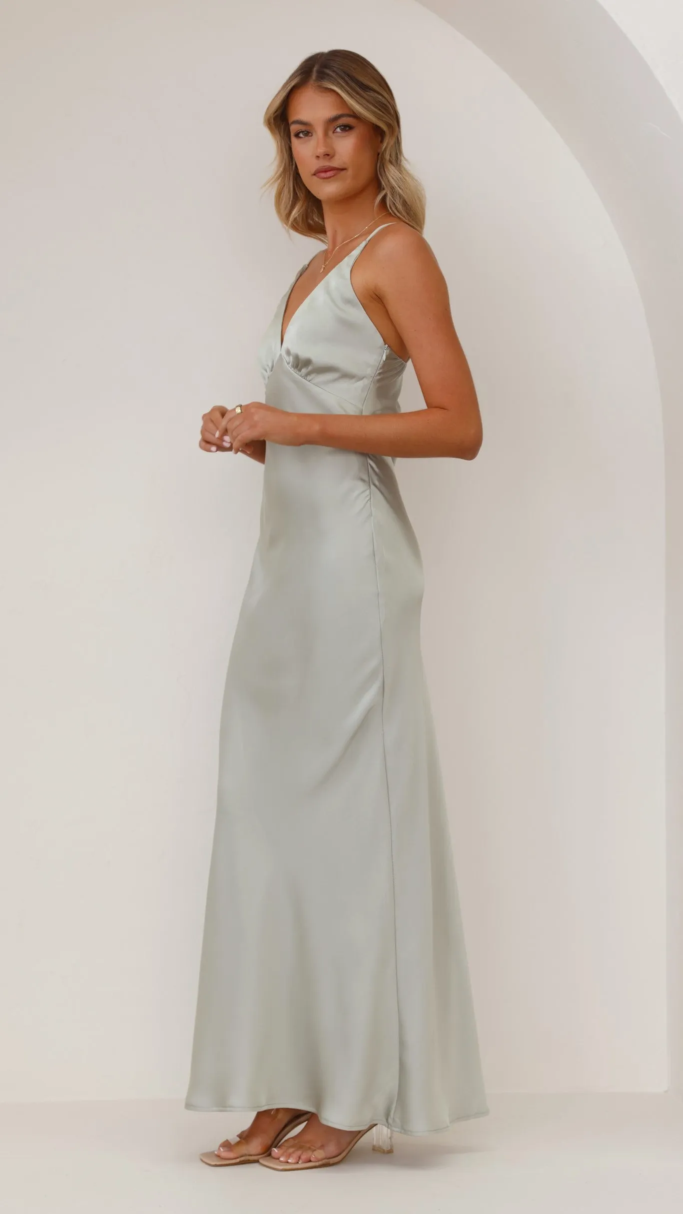 Ziah Maxi Dress - Olive