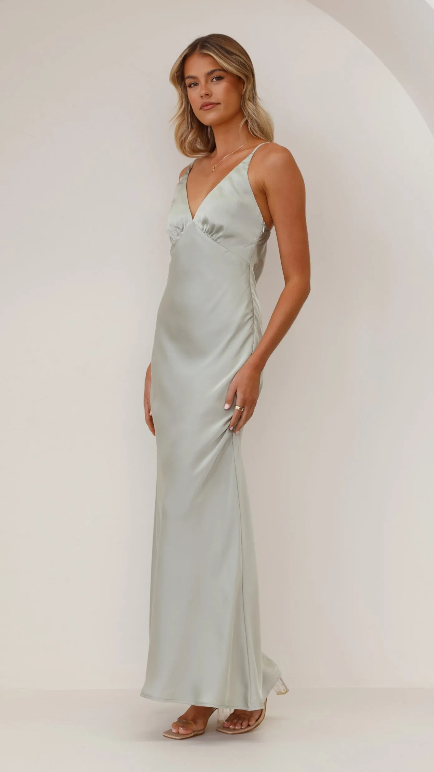 Ziah Maxi Dress - Olive