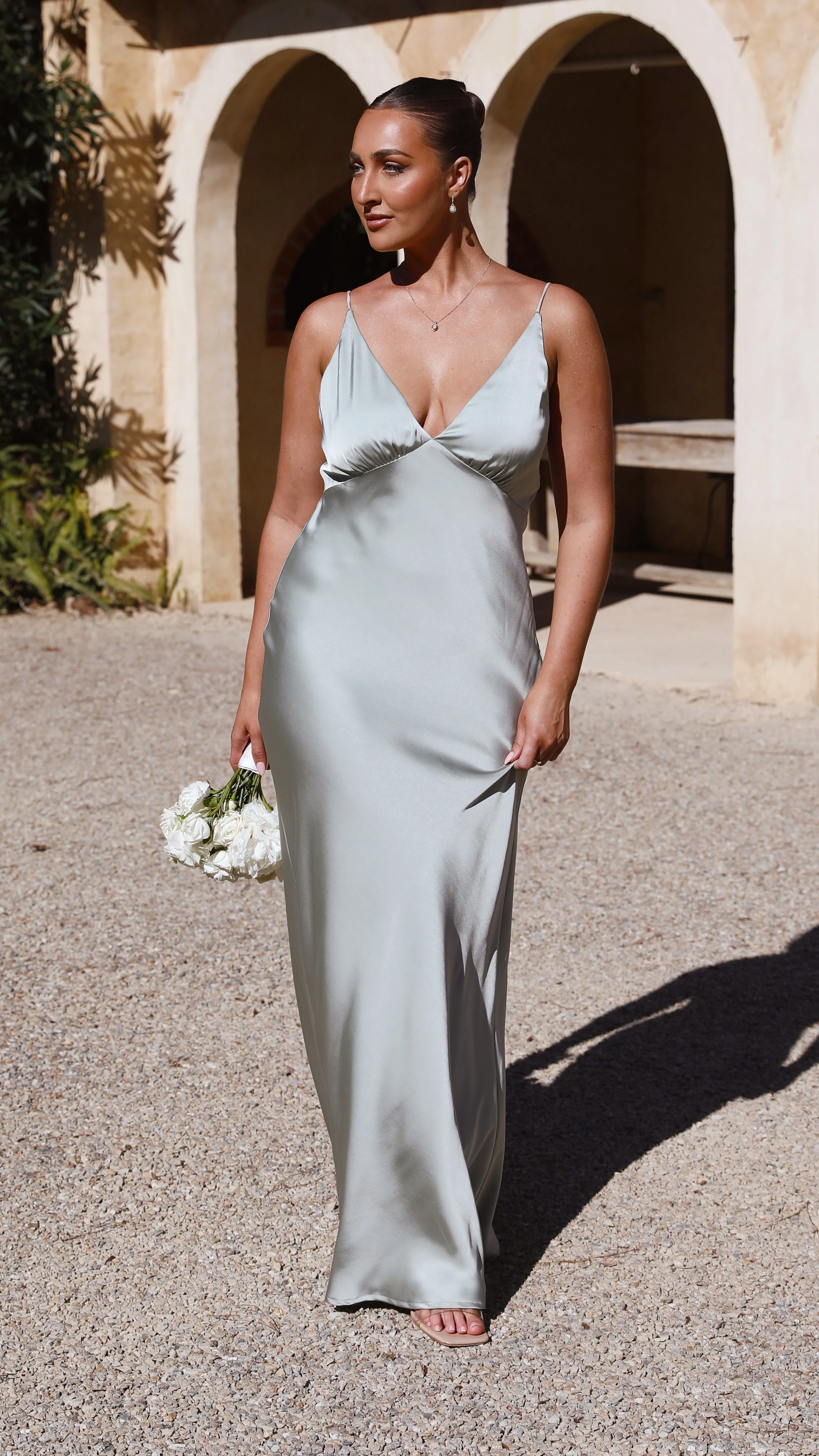 Ziah Maxi Dress - Olive
