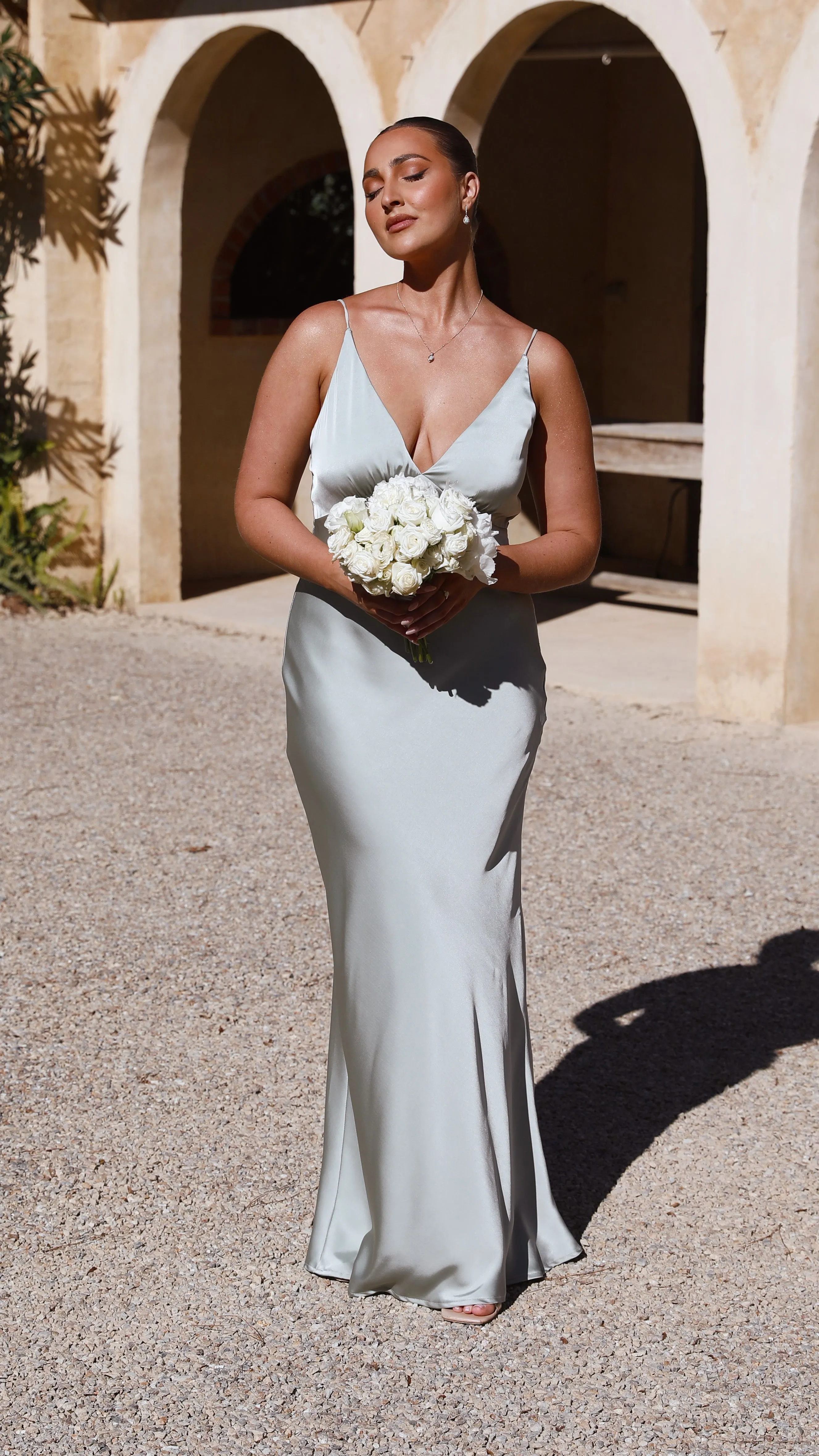 Ziah Maxi Dress - Olive